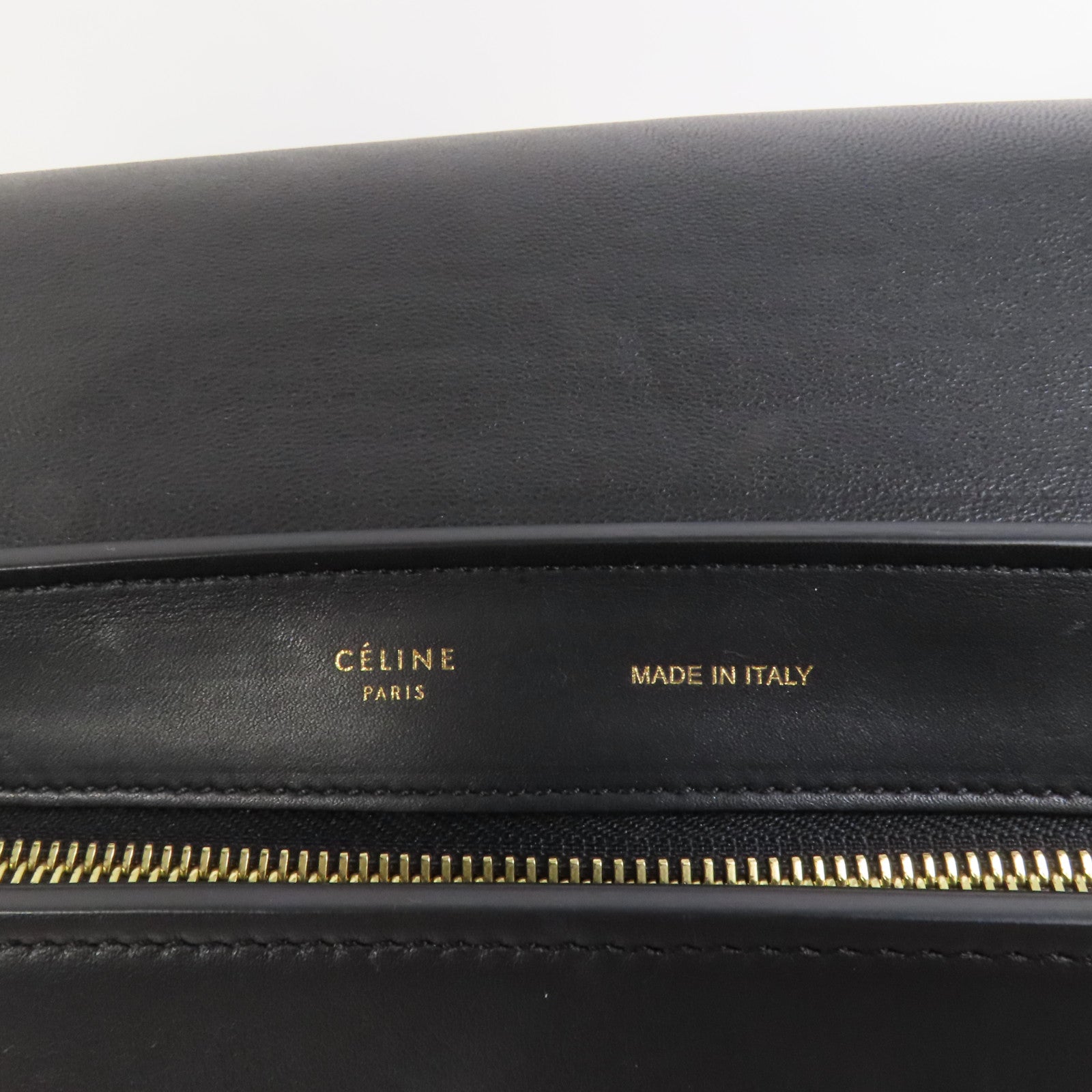 CELINE 牛皮皮革/麂皮皮革Trapeze金扣手挽肩背兩用袋
