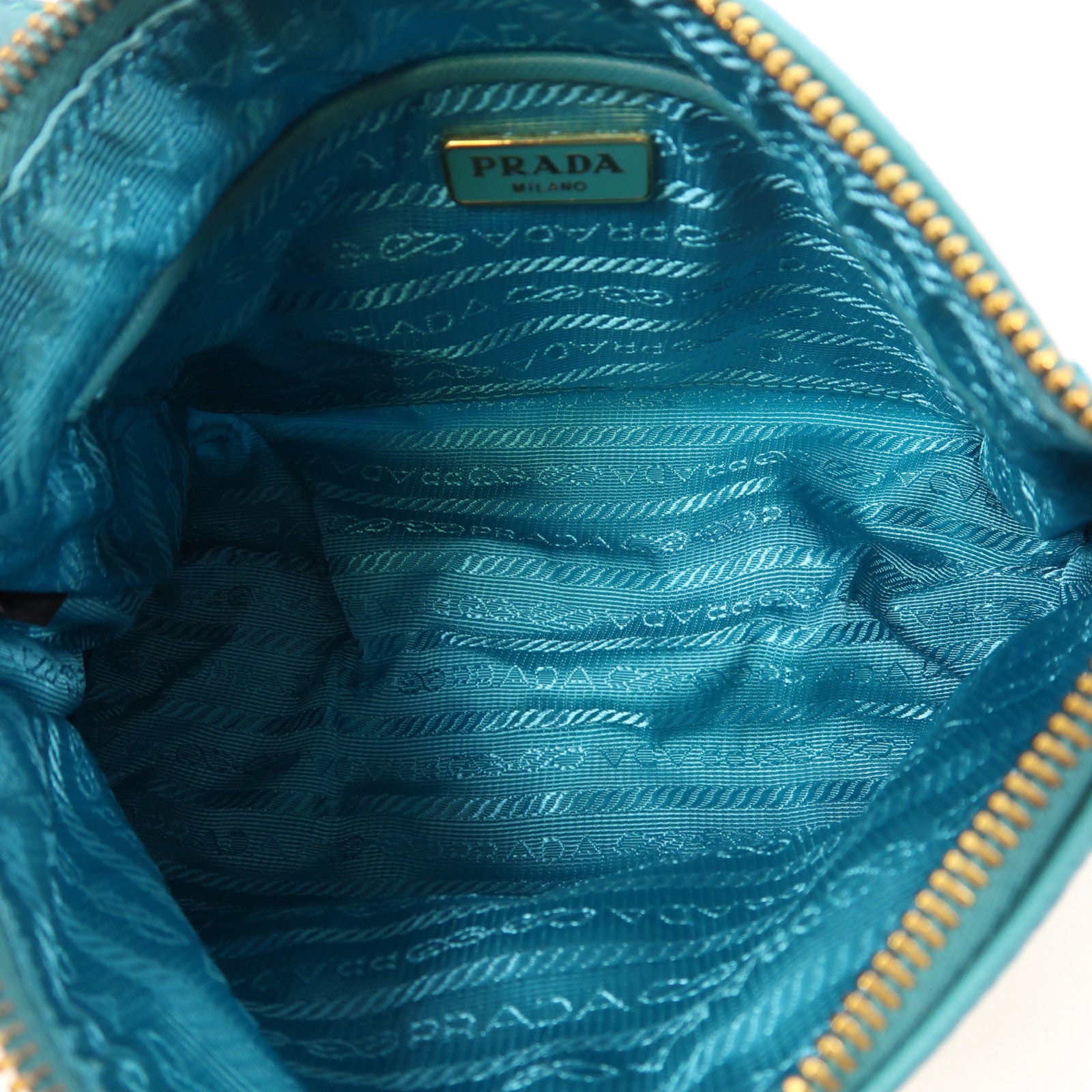 PRADA 尼龍Shoulder Bag金扣肩背袋