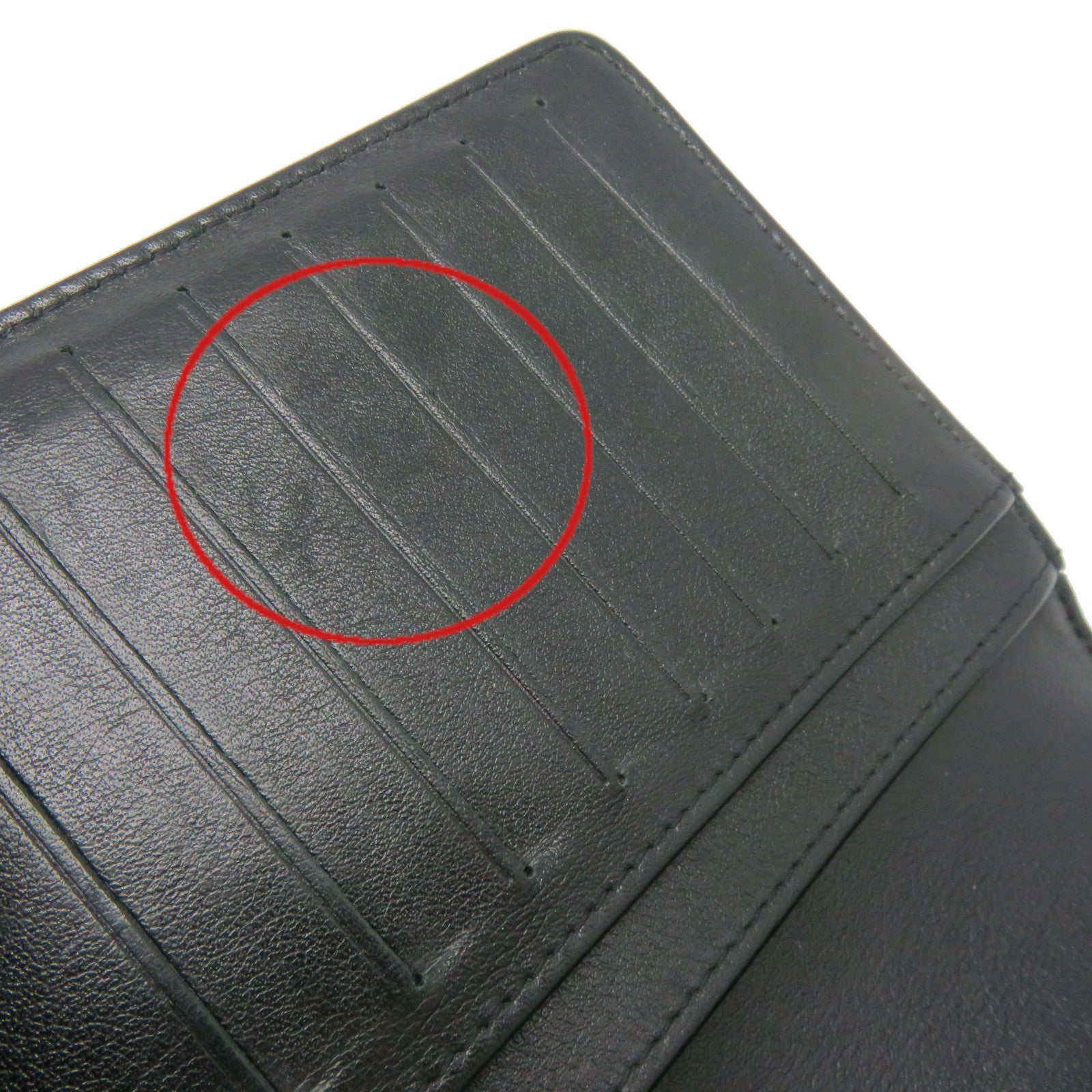 CHANEL 【激減優惠】牛皮皮革Long Wallet銀扣長錢包黑色