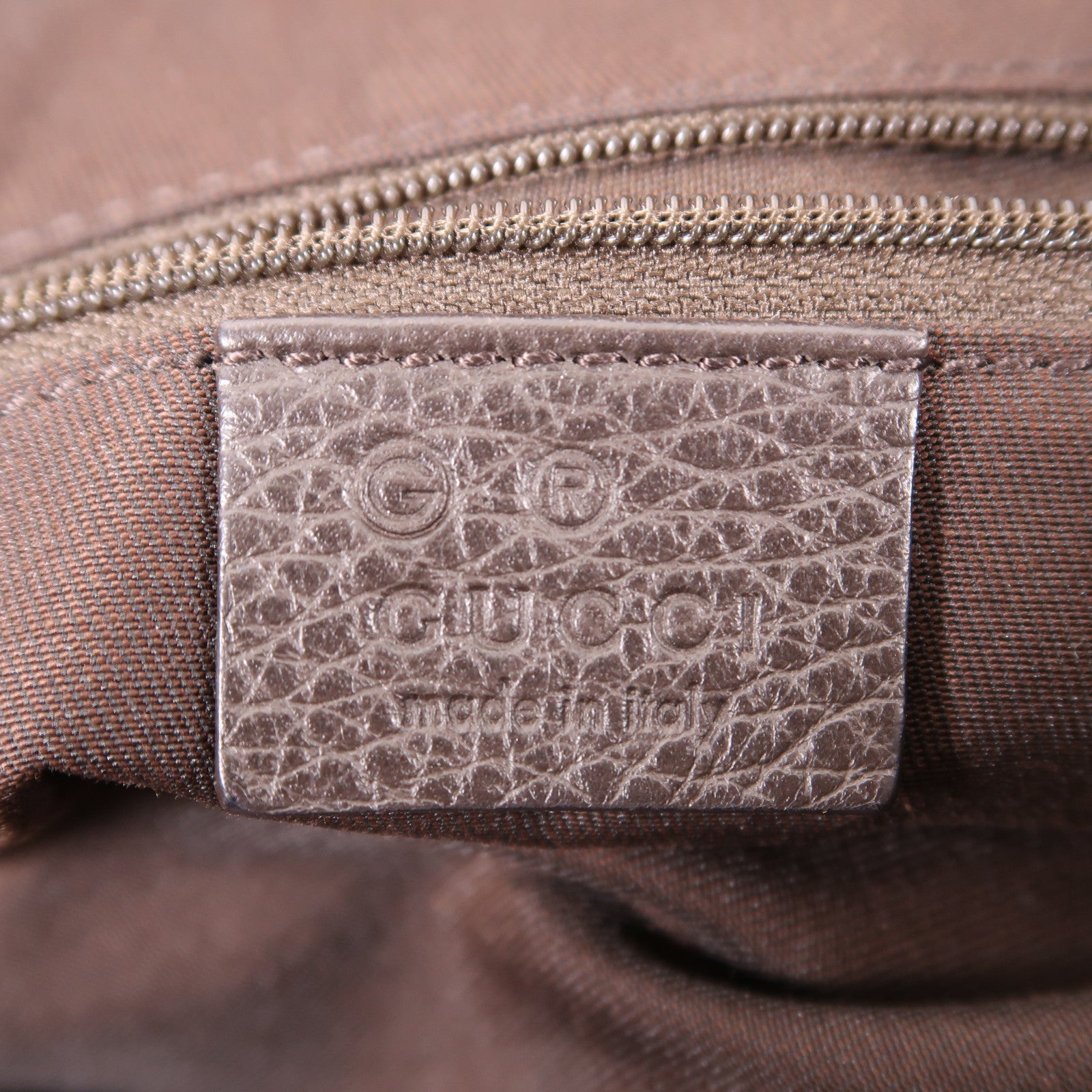 GUCCI GG SHW Shoulder Bag 179777 Canvas Brown