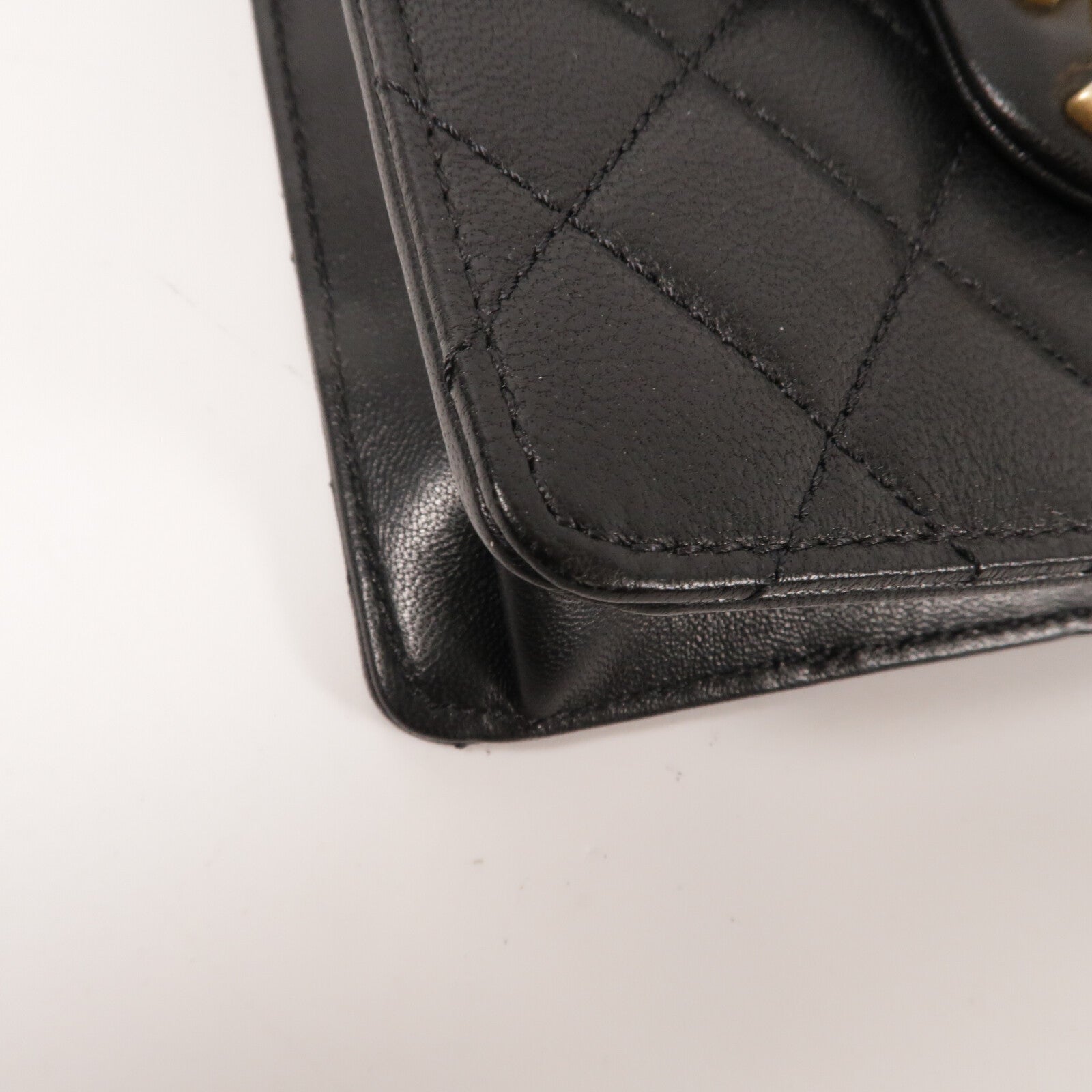 CHANEL 牛皮皮革Matelasse Pearl Chain Bag鏈帶肩背袋