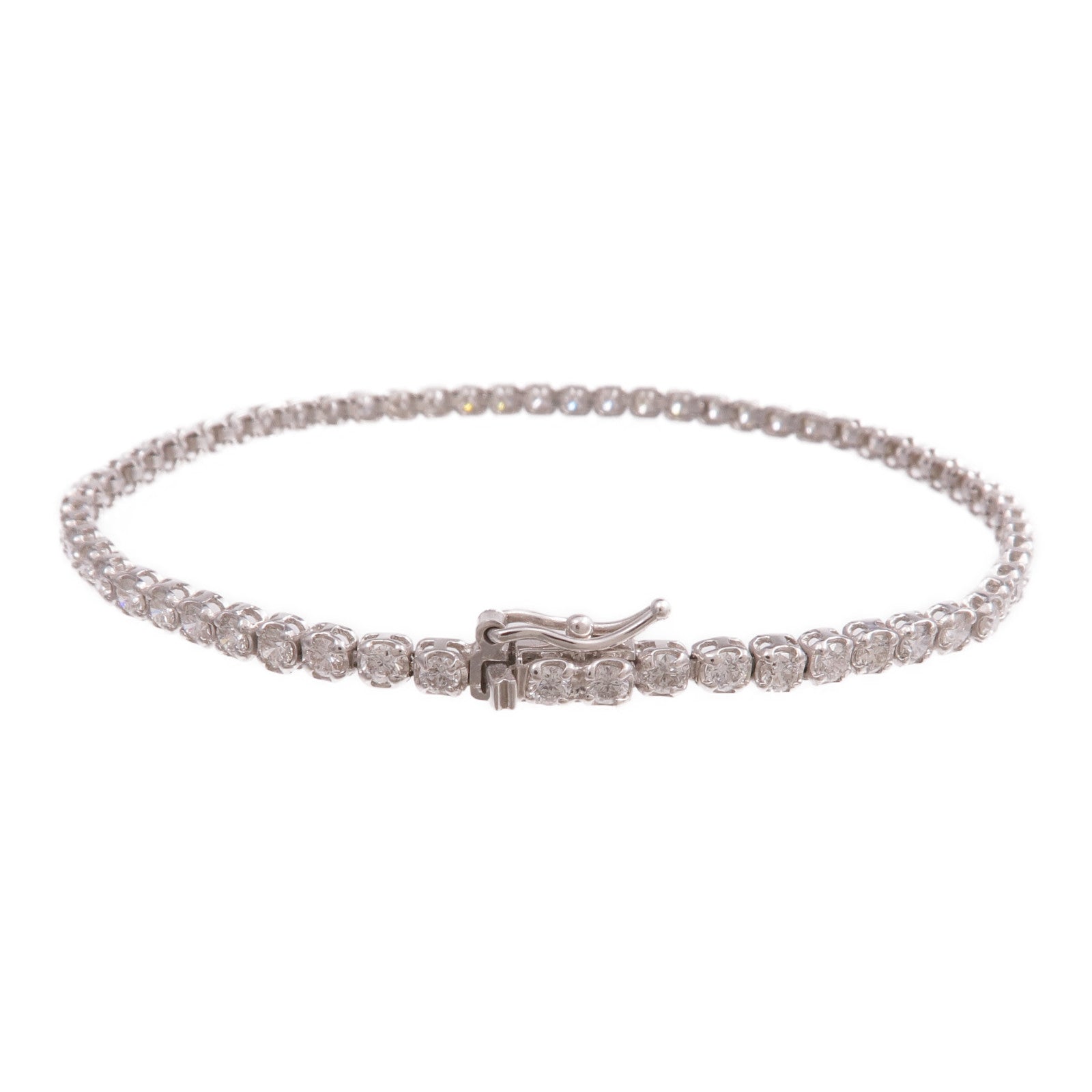 JEWELRY 18K白金Diamond Bracelet鑽石手鏈