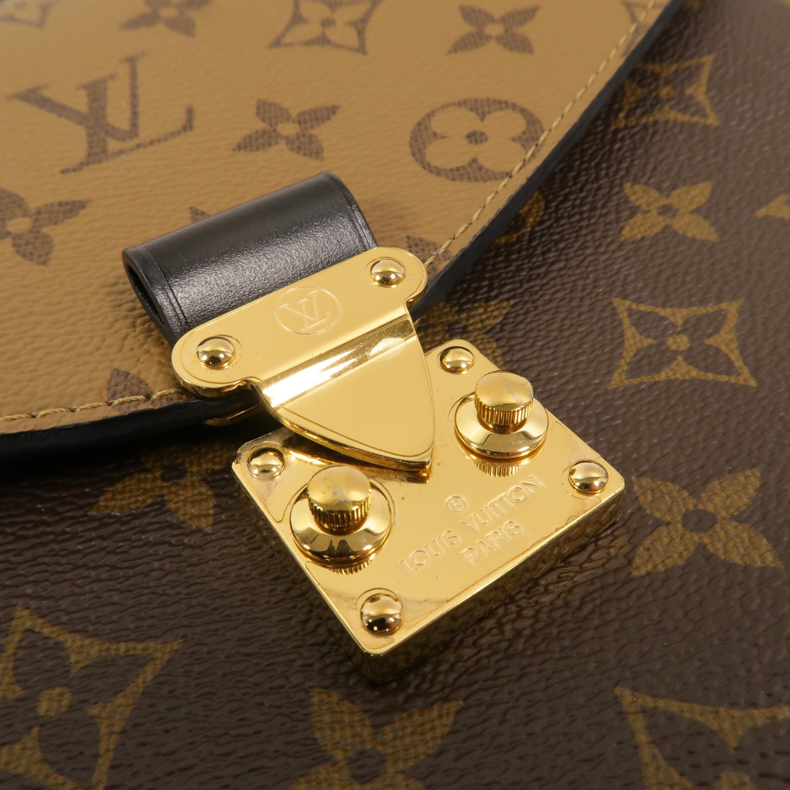 LOUIS VUITTON Monogram Reverse Pochette Metis手挽肩背兩用袋