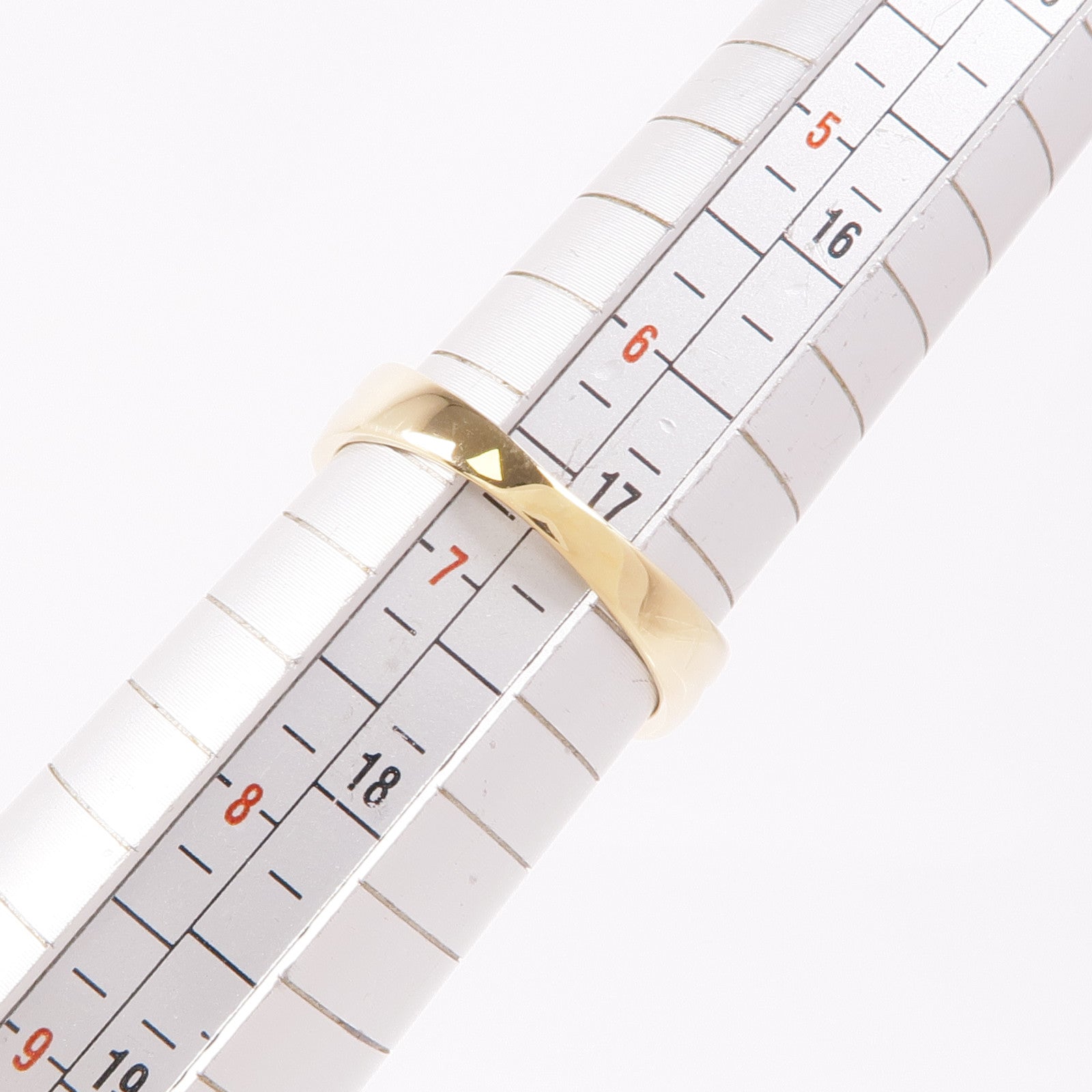 JEWELRY 18K黃金Ruby/Diamond Ring紅寶石/鑽石戒指US#6.75