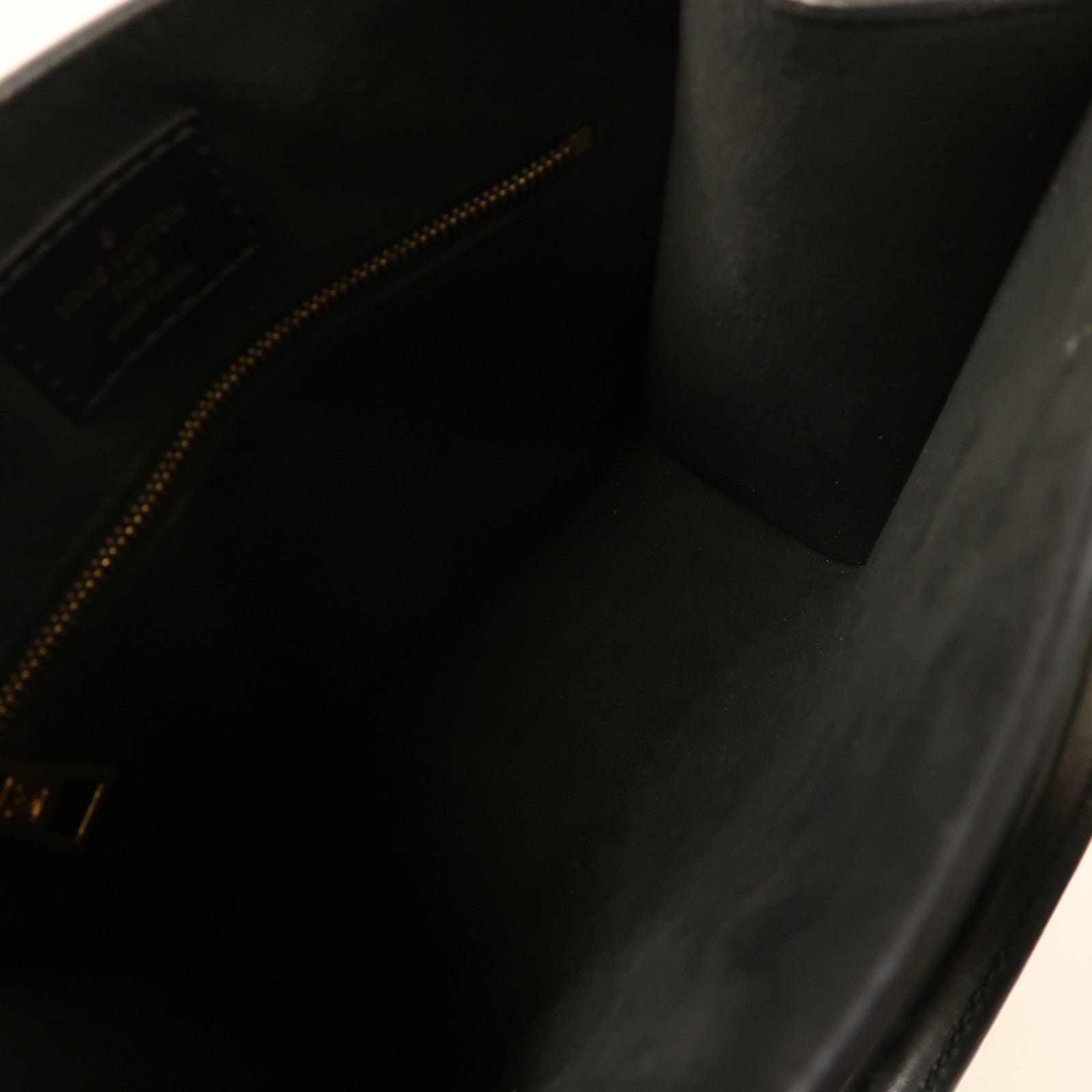 LOUIS VUITTON LV GHW Sac Plat BB 2 Way Shoulder Bag Handbag M20958 Epi Black