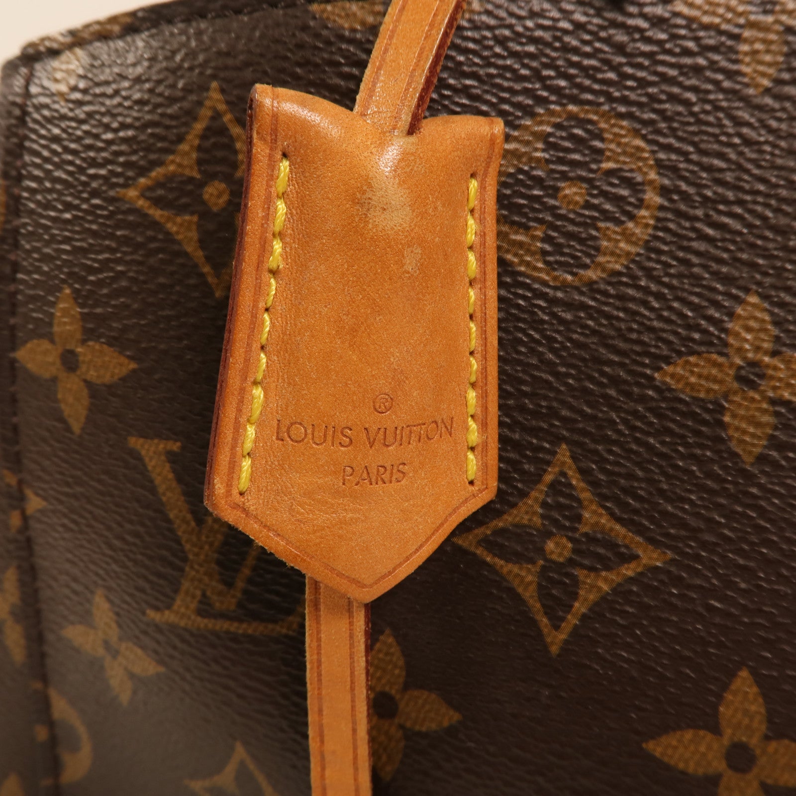 LOUIS VUITTON Monogram Montaigne BB金扣手挽肩背兩用袋棕色