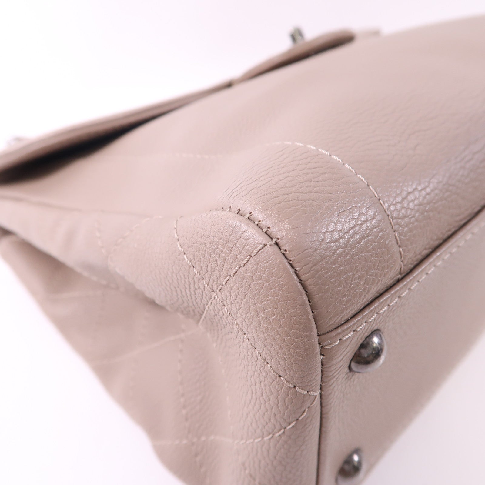 CHANEL 牛皮皮革Shoulder Bag手挽肩背兩用袋