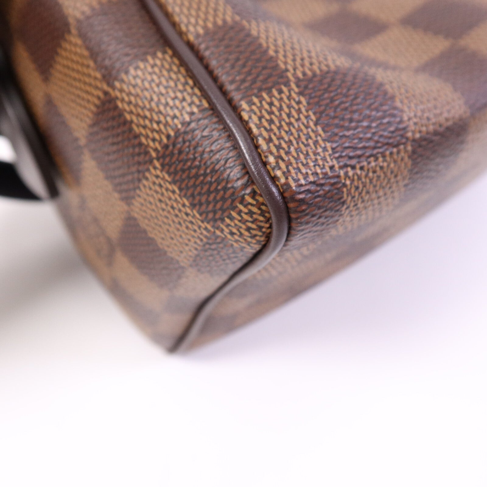 LOUIS VUITTON Damier Speedy Bandouliere 20金扣手挽肩背兩用袋