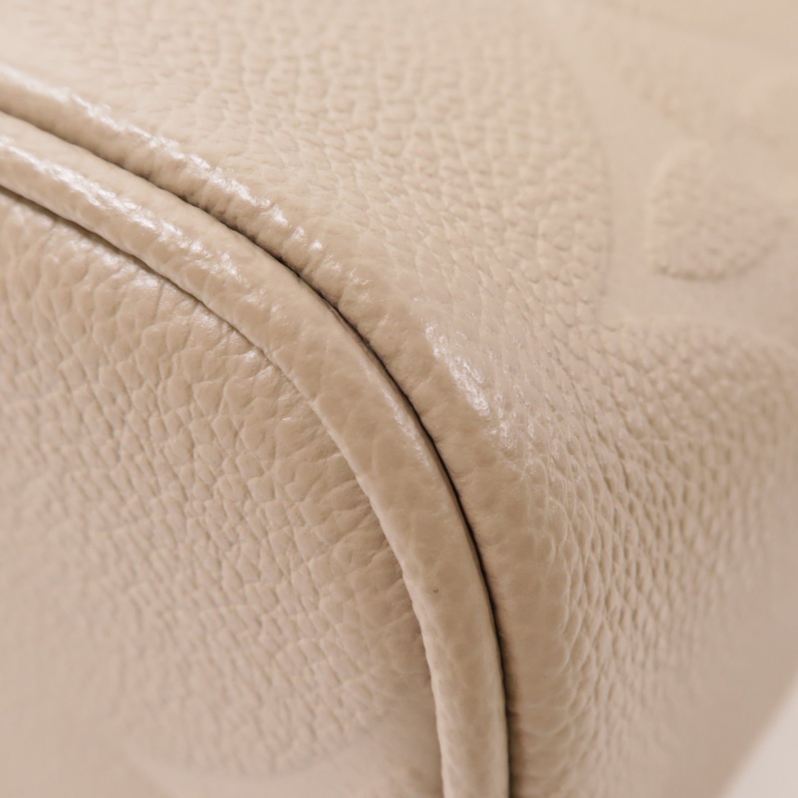 LOUIS VUITTON LV GHW Vanity PM 2 Way Bag M45608 Monogram Empreinte Beige