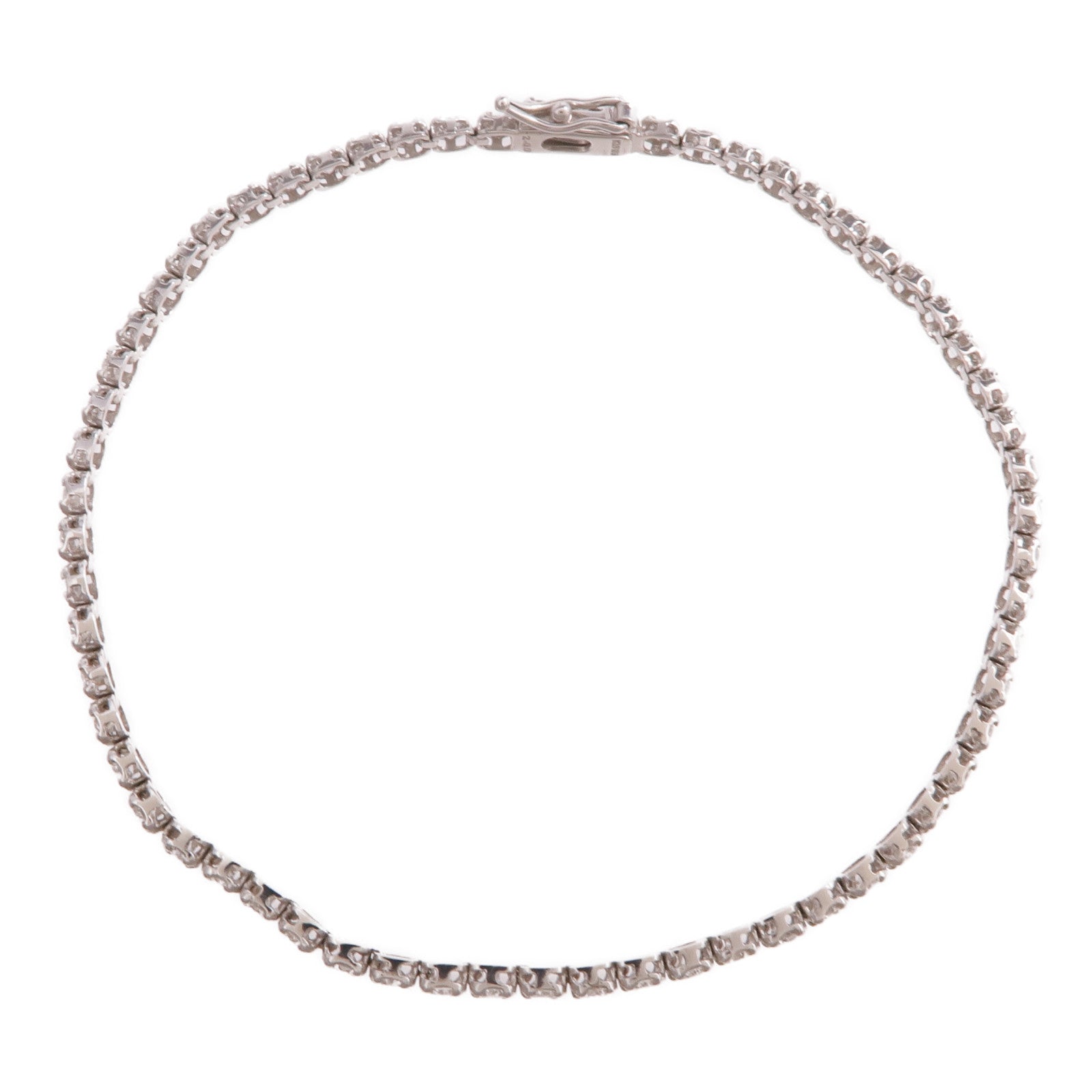 JEWELRY 18K白金Diamond Bracelet鑽石手鏈