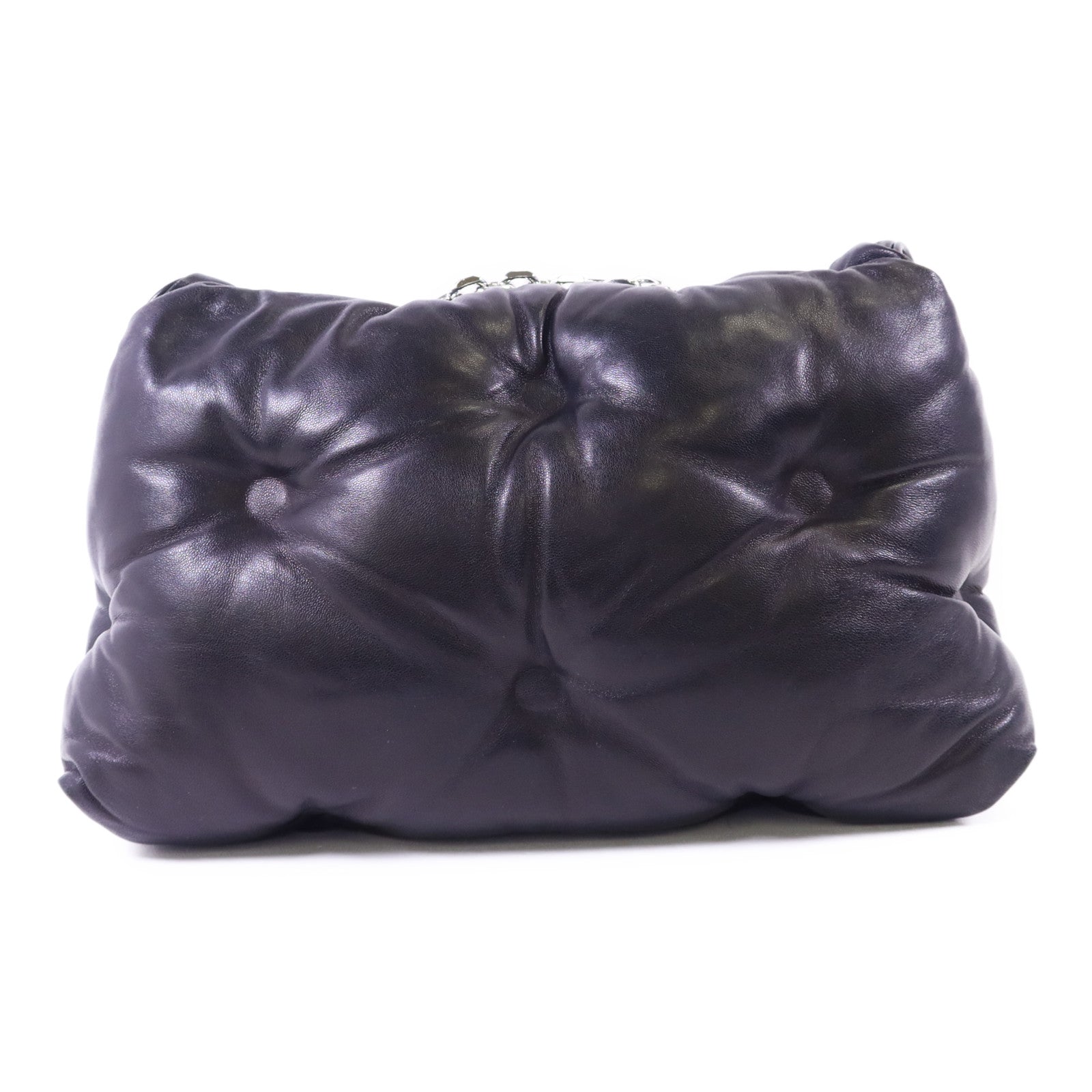 Maison Margiela 羊皮皮革Chain Shoulder銀扣鏈帶肩背袋