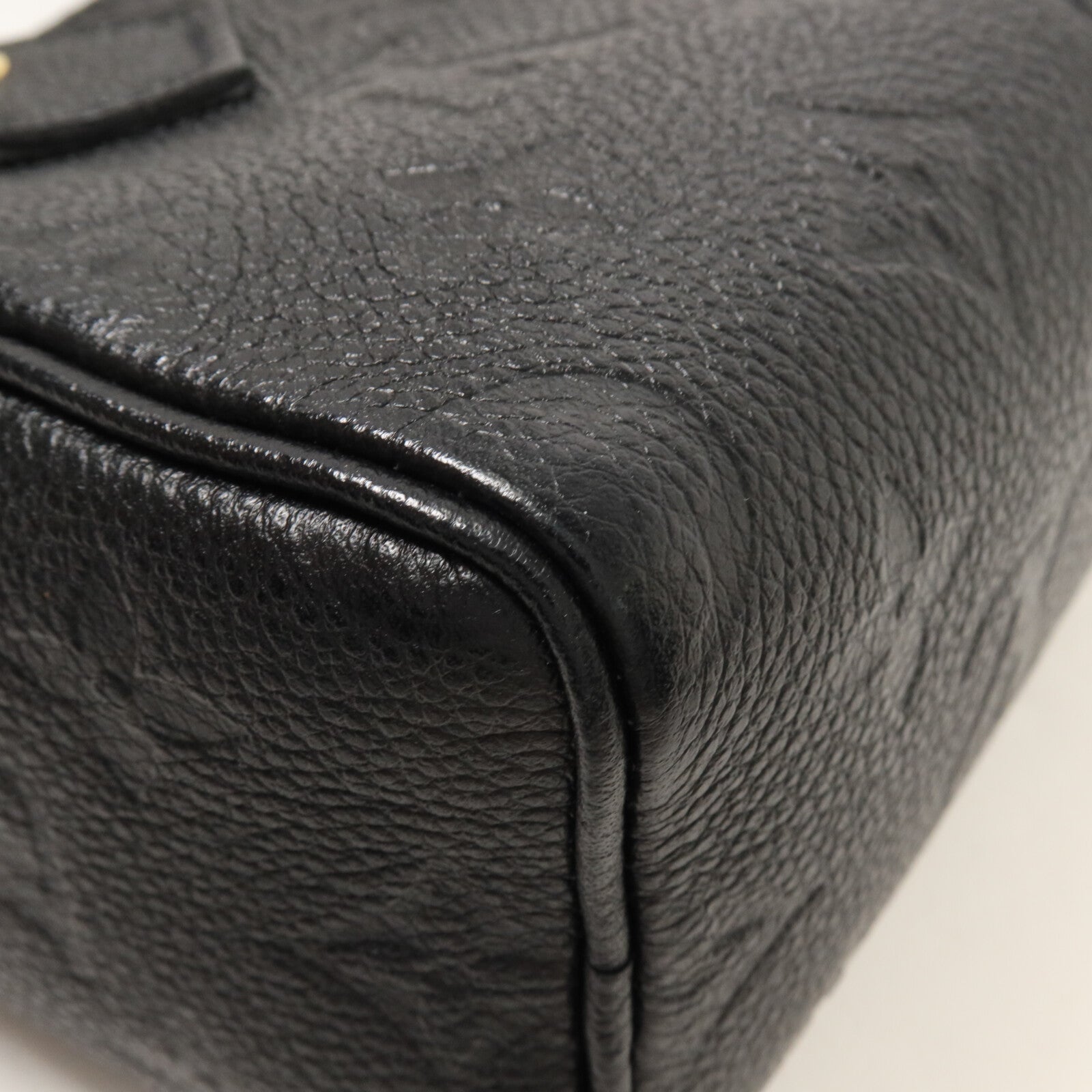 LOUIS VUITTON Monogram Empreinte Nano Speedy手挽肩背兩用袋