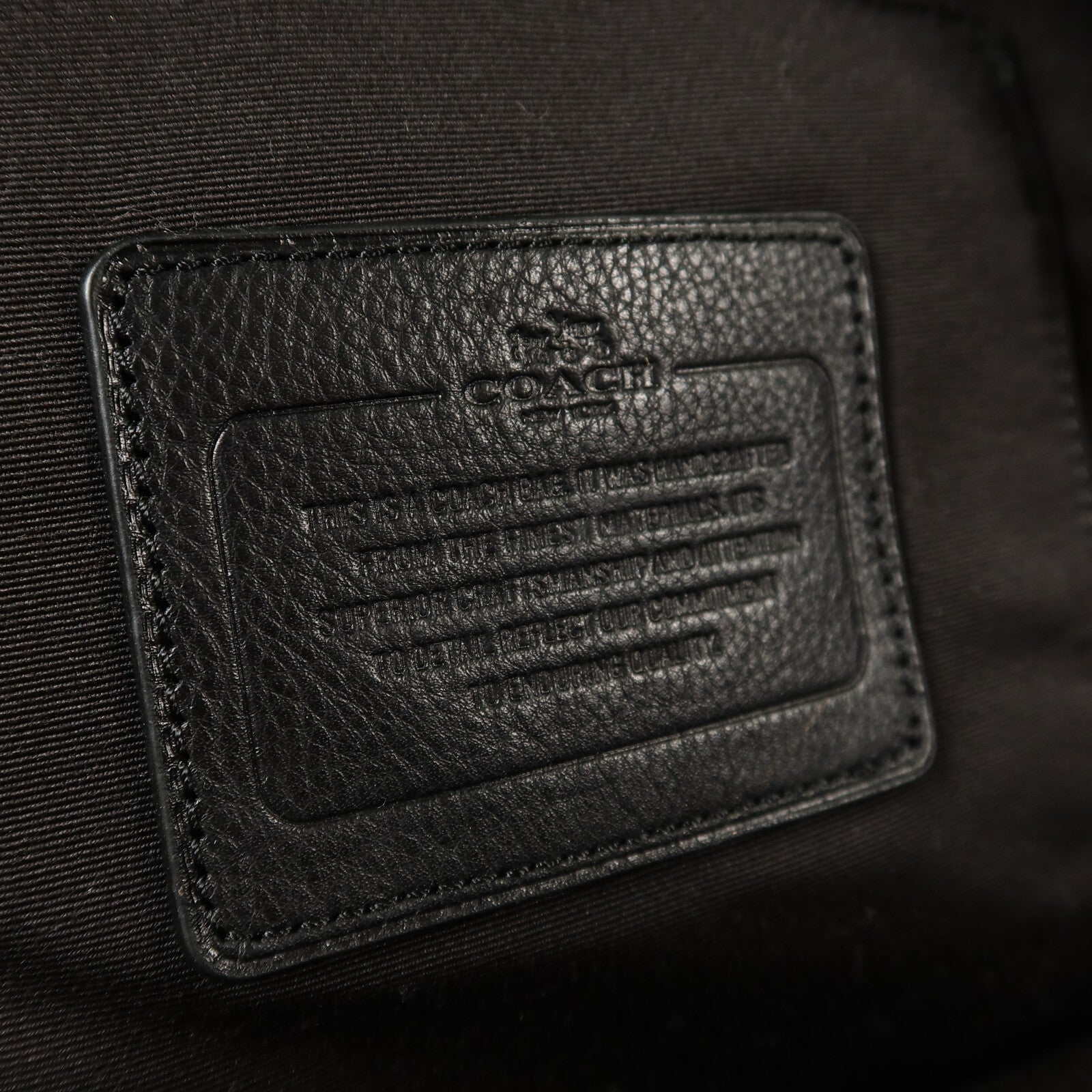 COACH 牛皮皮革Shoulder Bag肩背袋