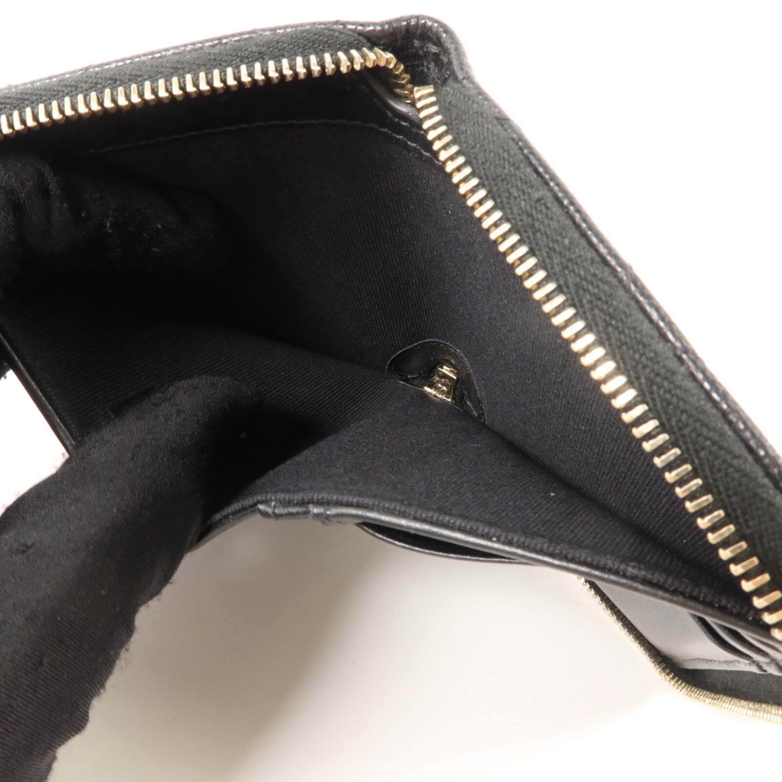CHANEL 牛皮皮革Metalasse Zip Wallet錢包