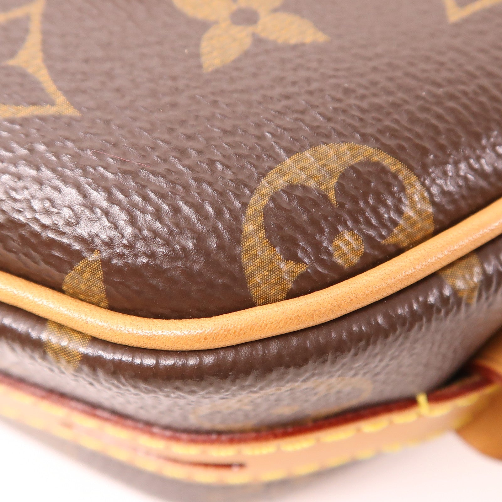 LOUIS VUITTON 【激減優惠】Monogram Boite Chapeau Souple金扣肩背袋棕色
