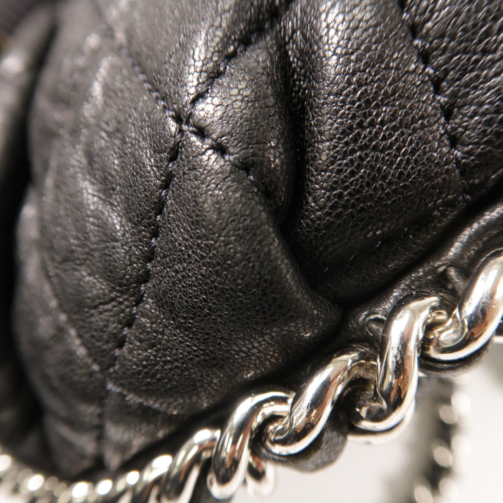 CHANEL 牛皮皮革Shoulder Bag鏈帶肩背袋