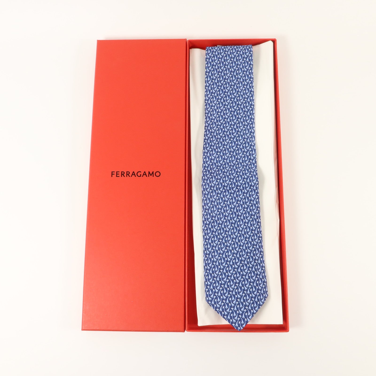 Salvatore Ferragamo 絲質Necktie領帶