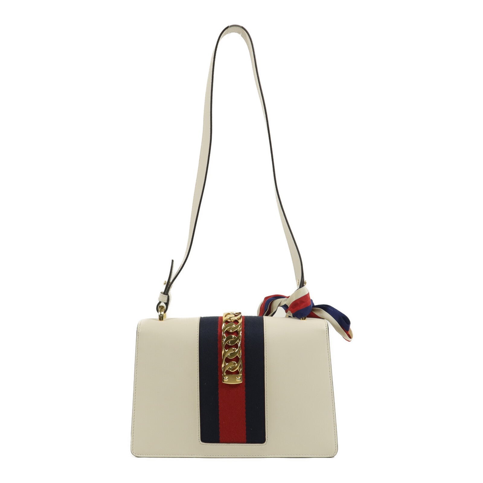 GUCCI 牛皮皮革Sylvie肩背袋