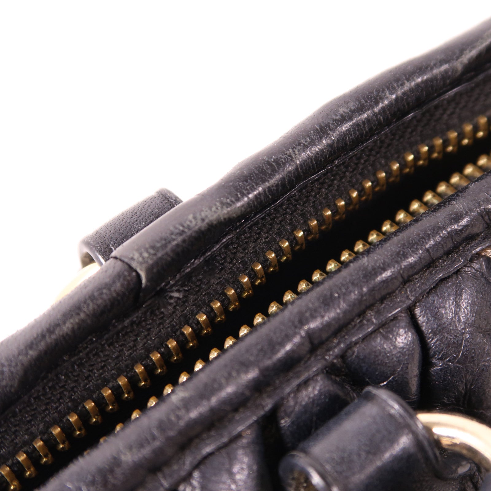 COACH 牛皮皮革Shoulder Bag金扣手挽肩背兩用袋