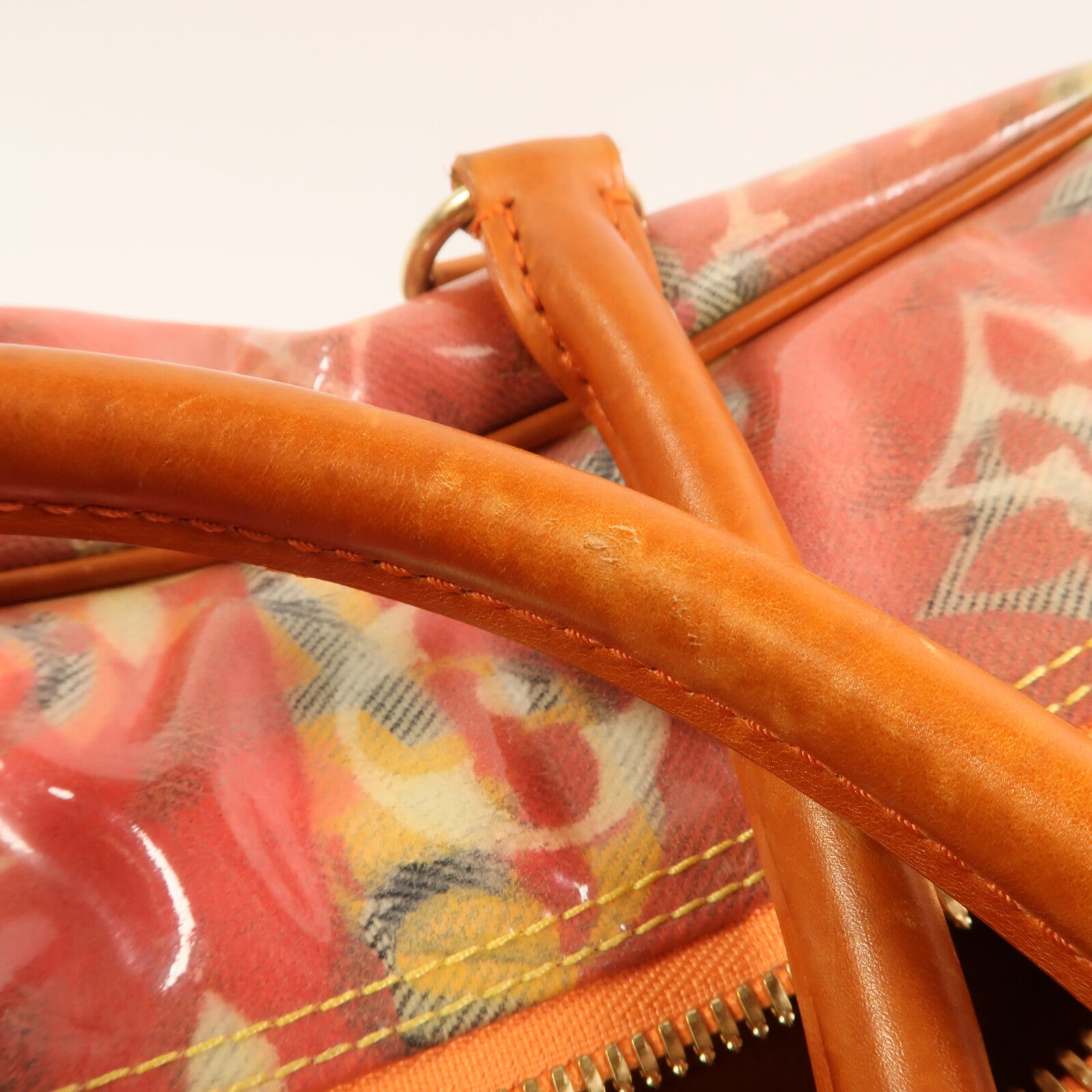 LOUIS VUITTON 【激減優惠】Monogram Pulp Weekender PM金扣肩背袋