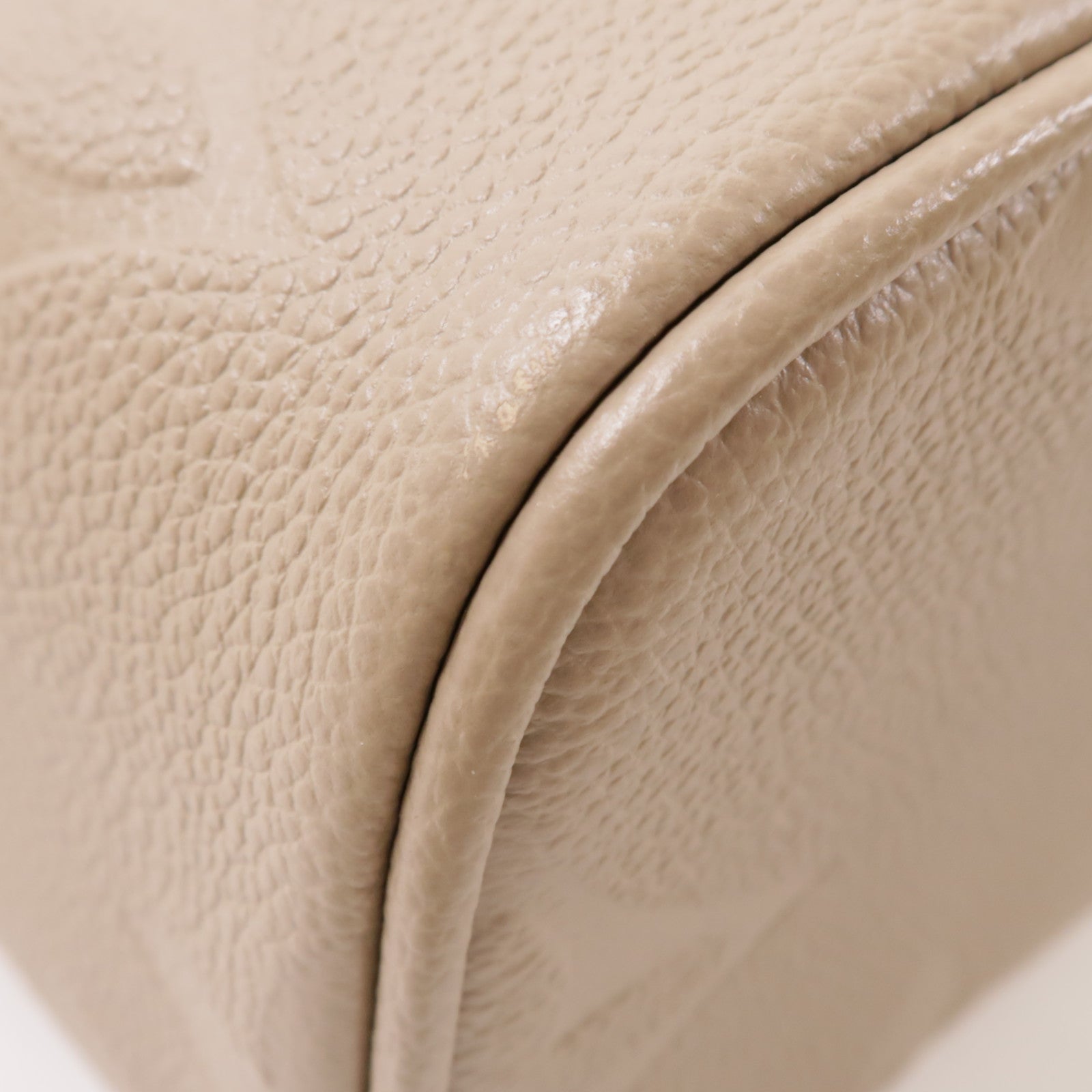 LOUIS VUITTON LV GHW Vanity PM 2 Way Bag M45608 Monogram Empreinte Beige