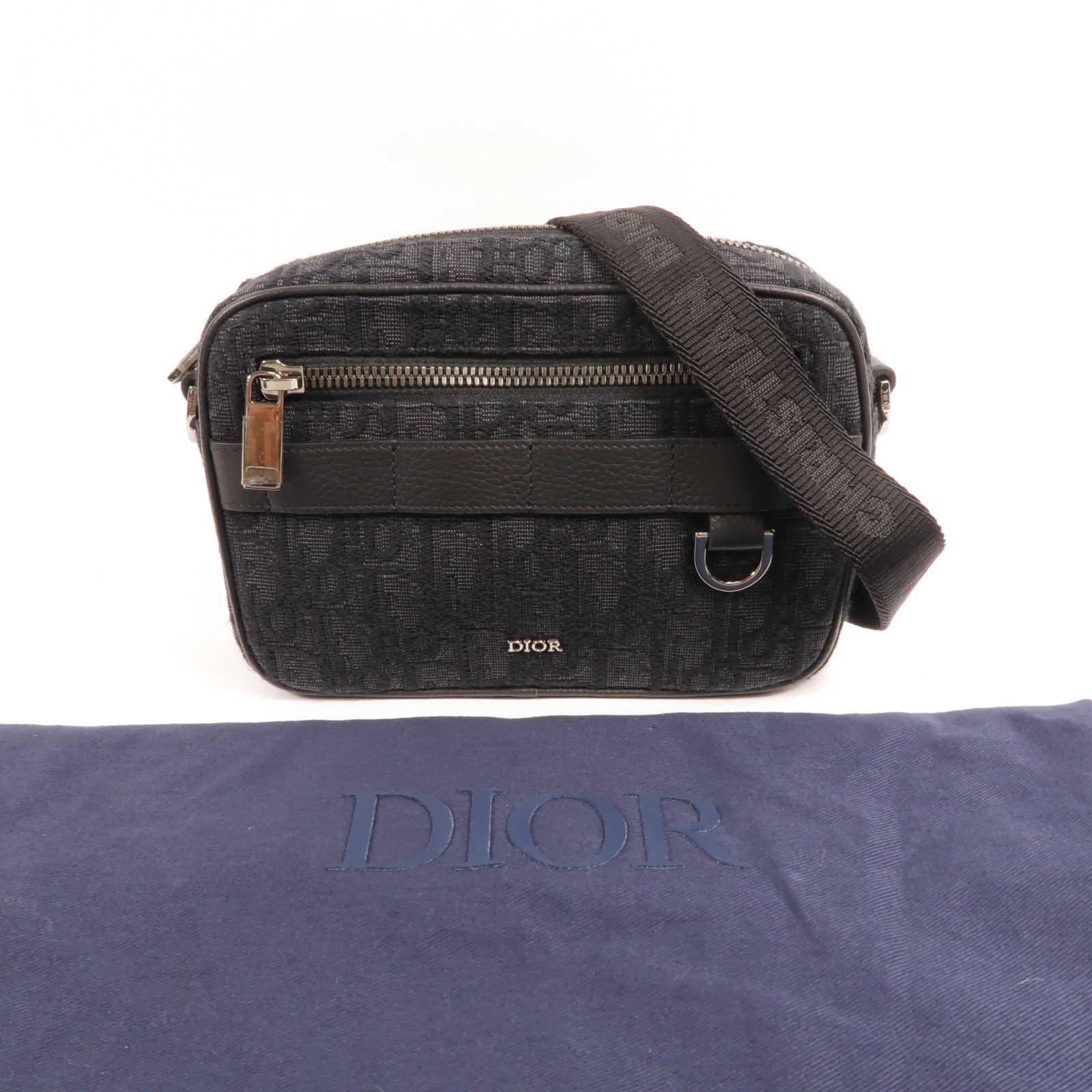 Dior 帆布Safari Mini Messenger肩背袋