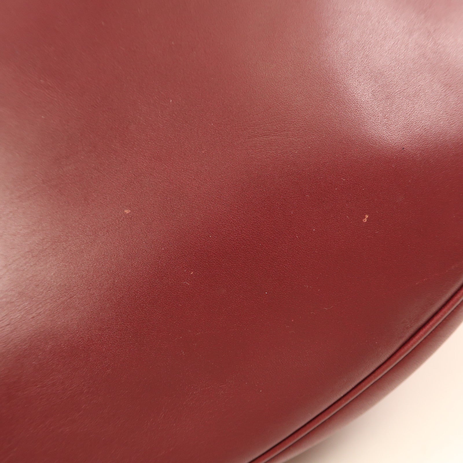 COACH GHW 2 Way Shoulder Bag Calfskin Leather 36026