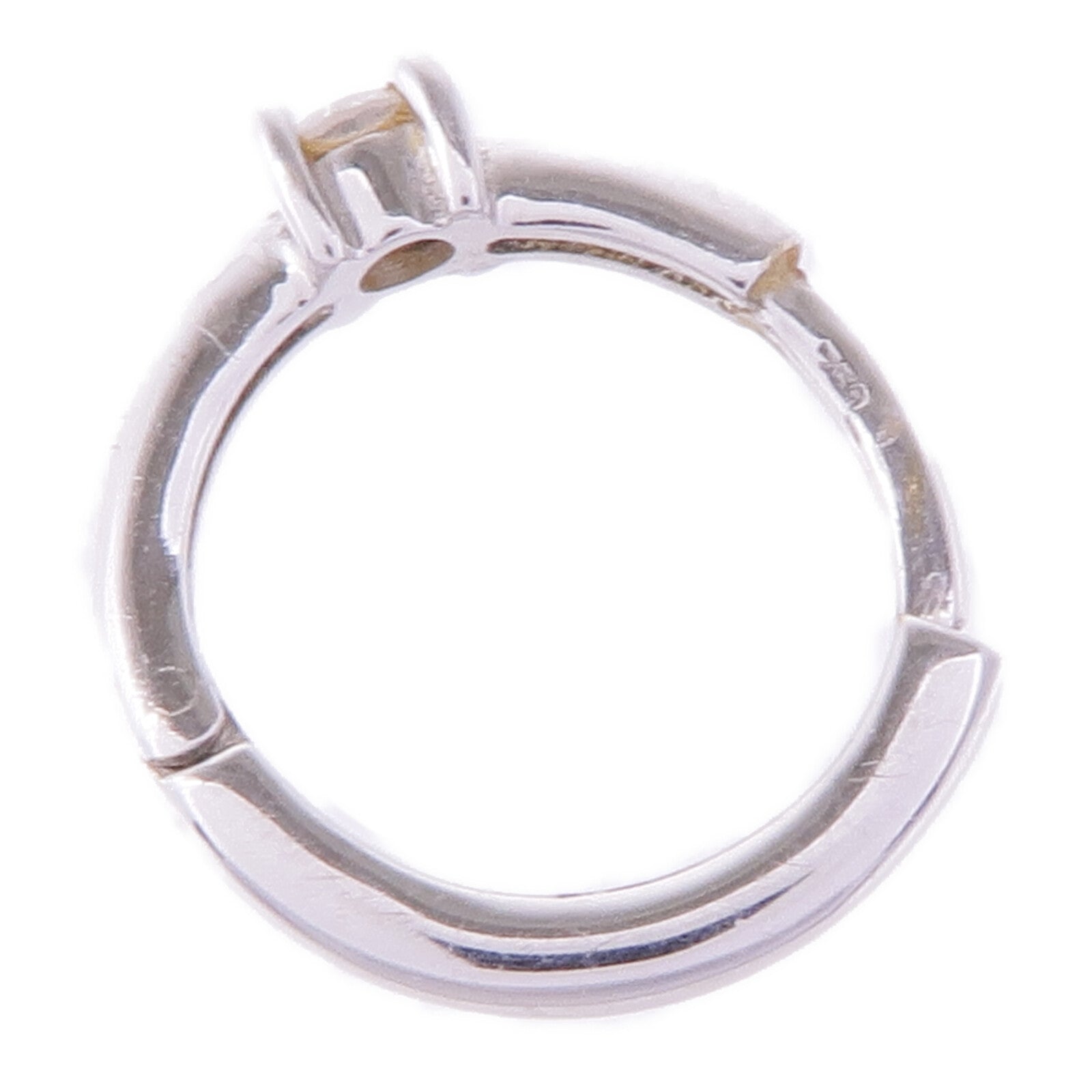 JEWELRY 18K白金Single Diamond Earring鑽石耳環