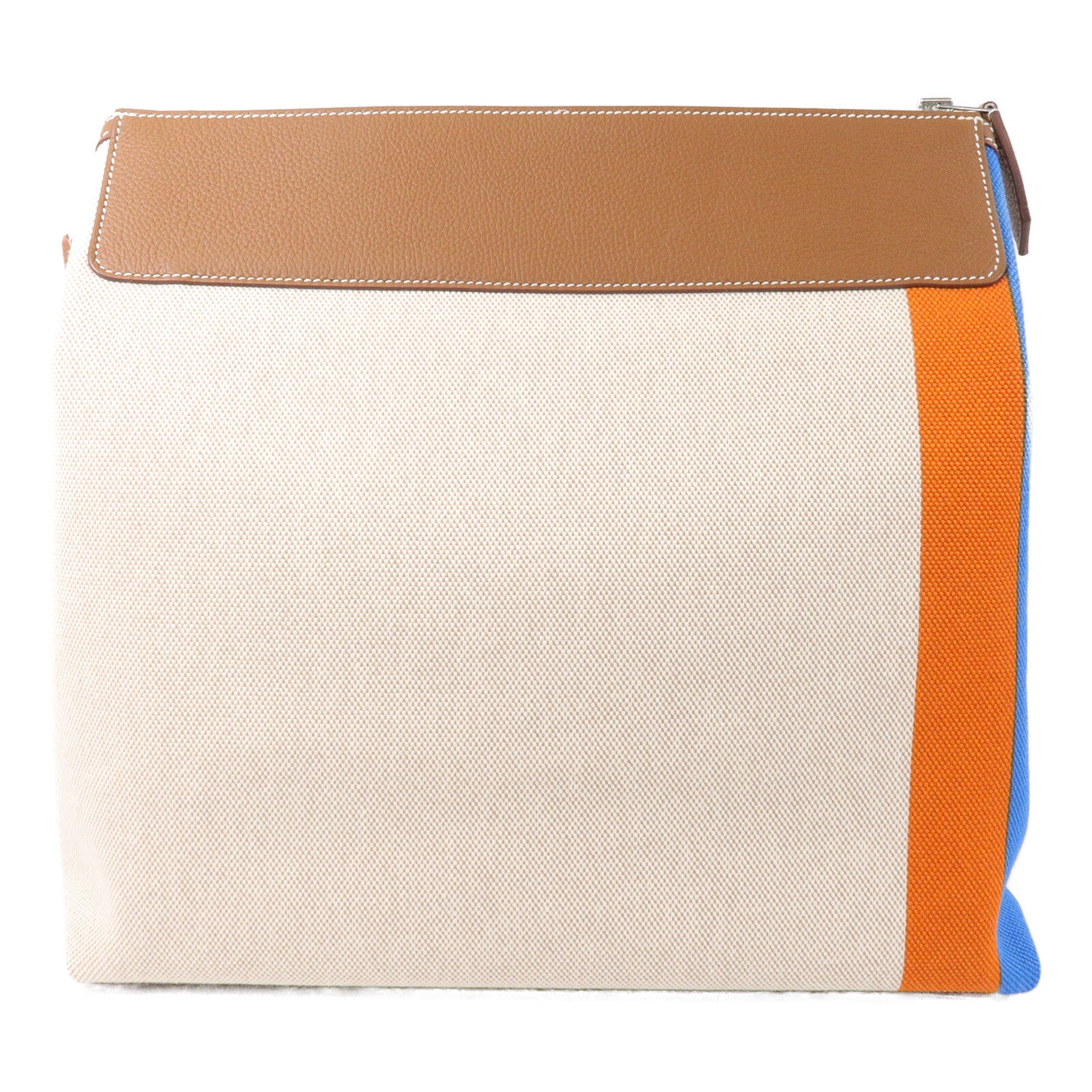 HERMES Viking/Regate R.M.S 12H肩背袋Capucine/Ecru/Fauve