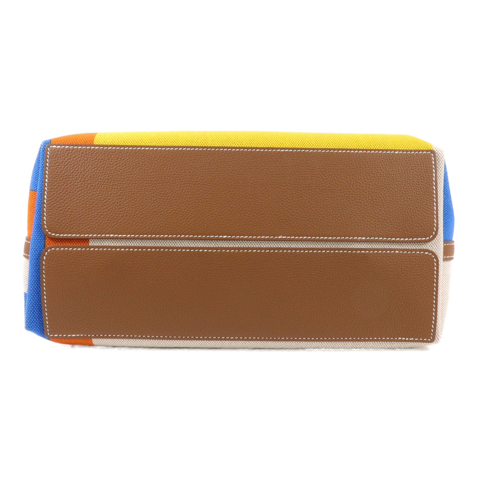 HERMES Viking/Regate R.M.S 12H肩背袋Capucine/Ecru/Fauve