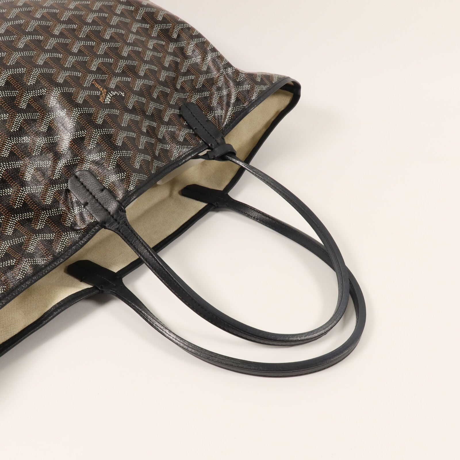 GOYARD 塗層帆布Saint Louis PM手挽袋