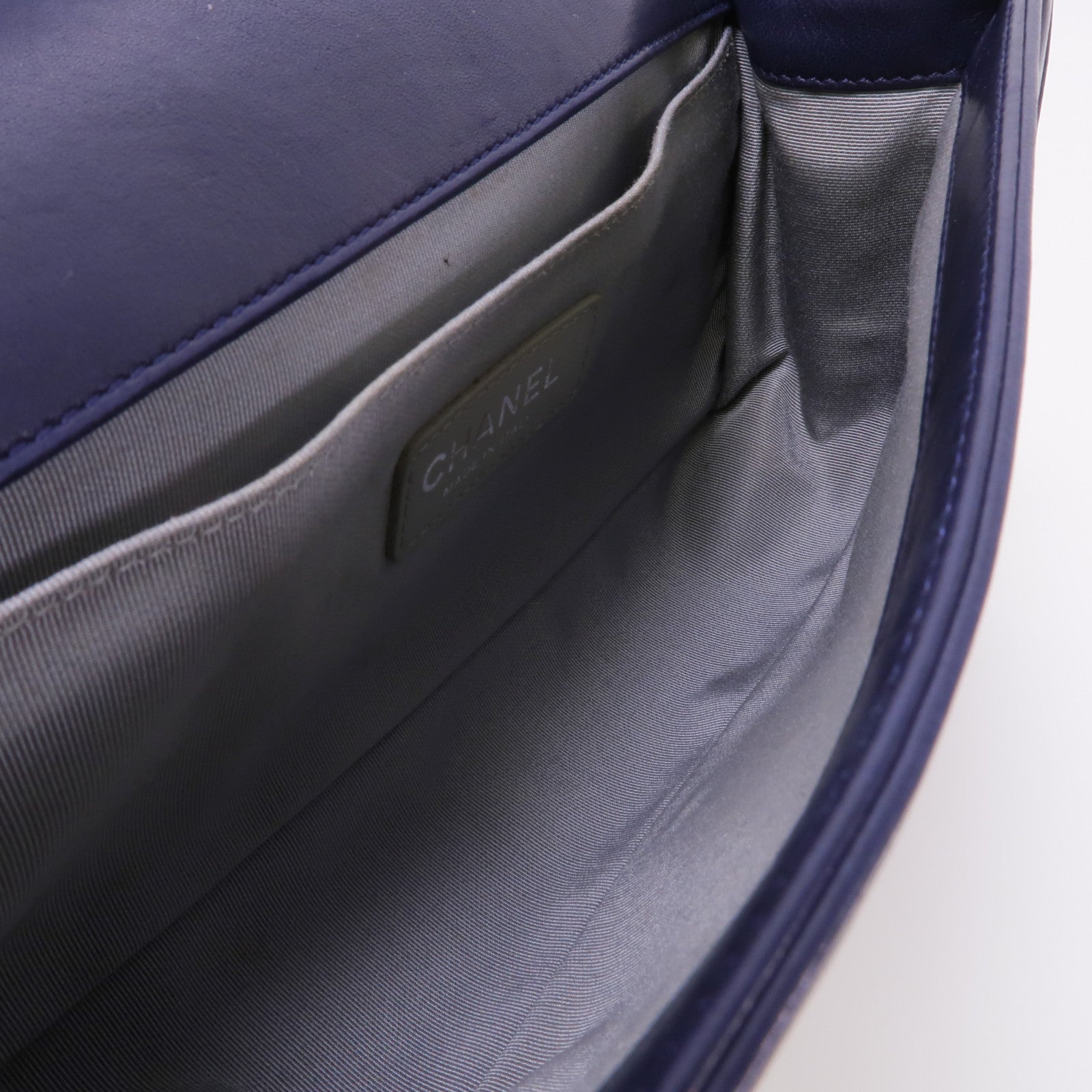 CHANEL 【激減優惠】羊皮皮革Boy 25鏈帶肩背袋