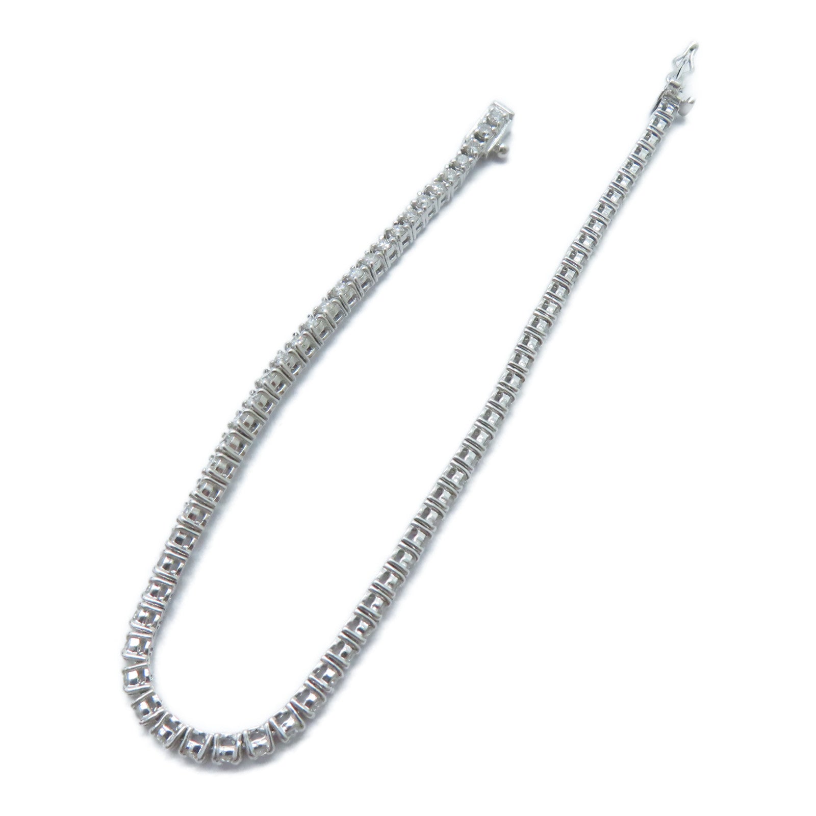 JEWELRY 18K白金Diamond Bracelet 2.03ct鑽石手鏈