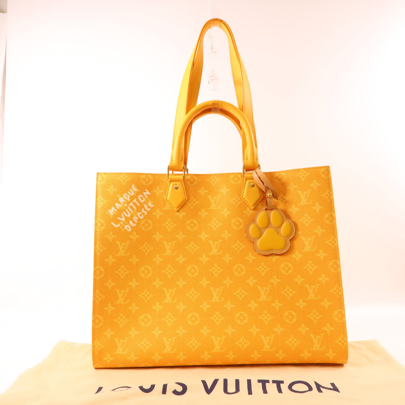 LOUIS VUITTON LV Sac Plat 24H 2 Way Shoulder Tote Bag M12683 Monogram Heritage