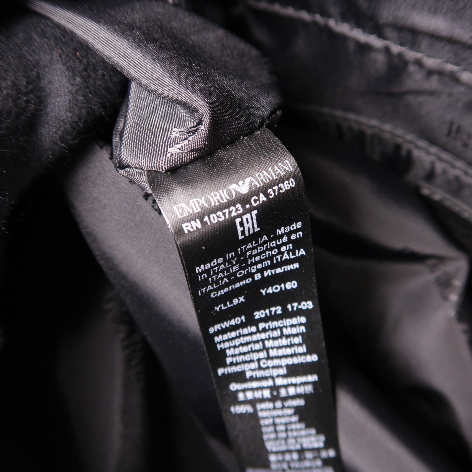 SELECTION 牛皮皮革/羊毛Amani Backpack背包