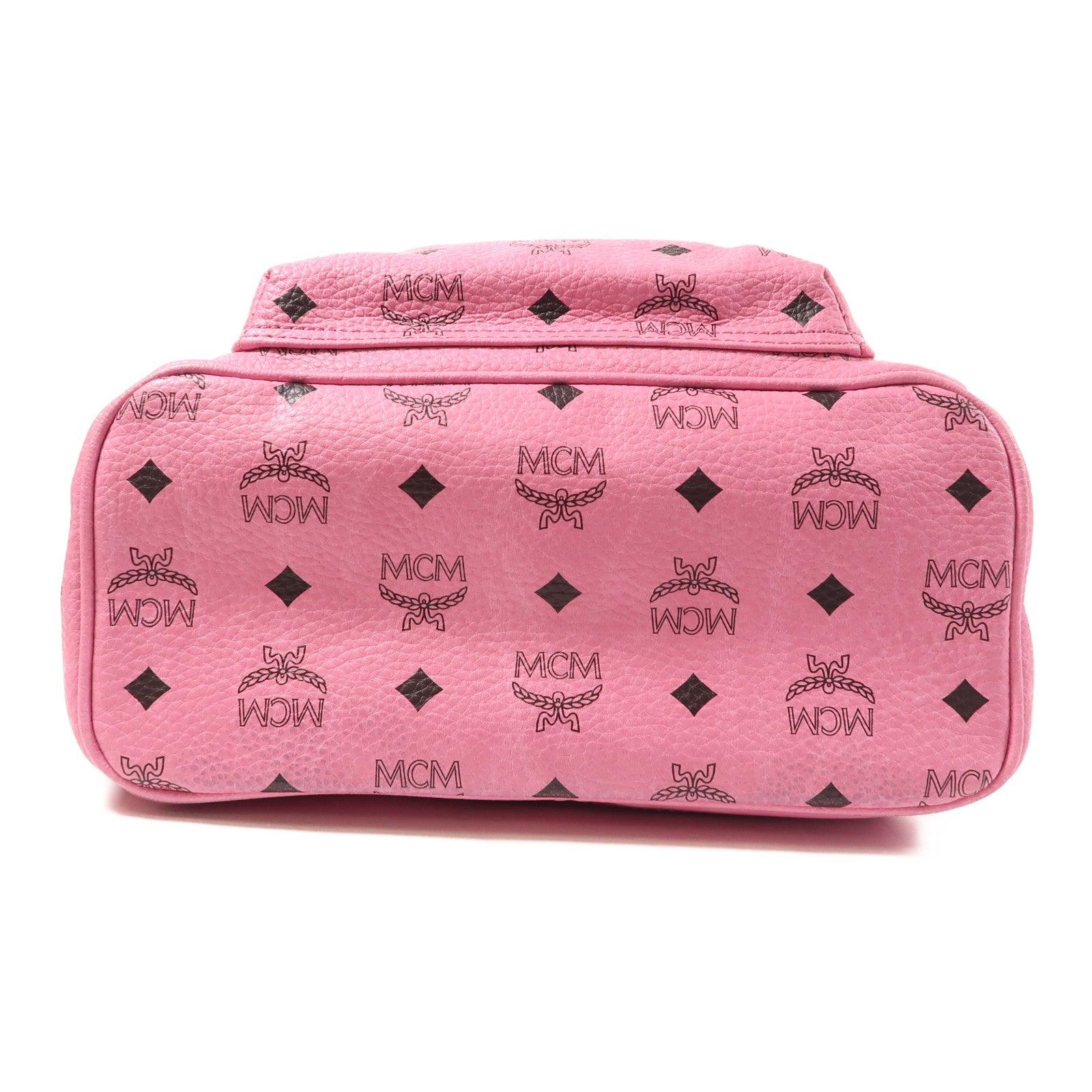 MCM 皮革Rucksack金扣背包