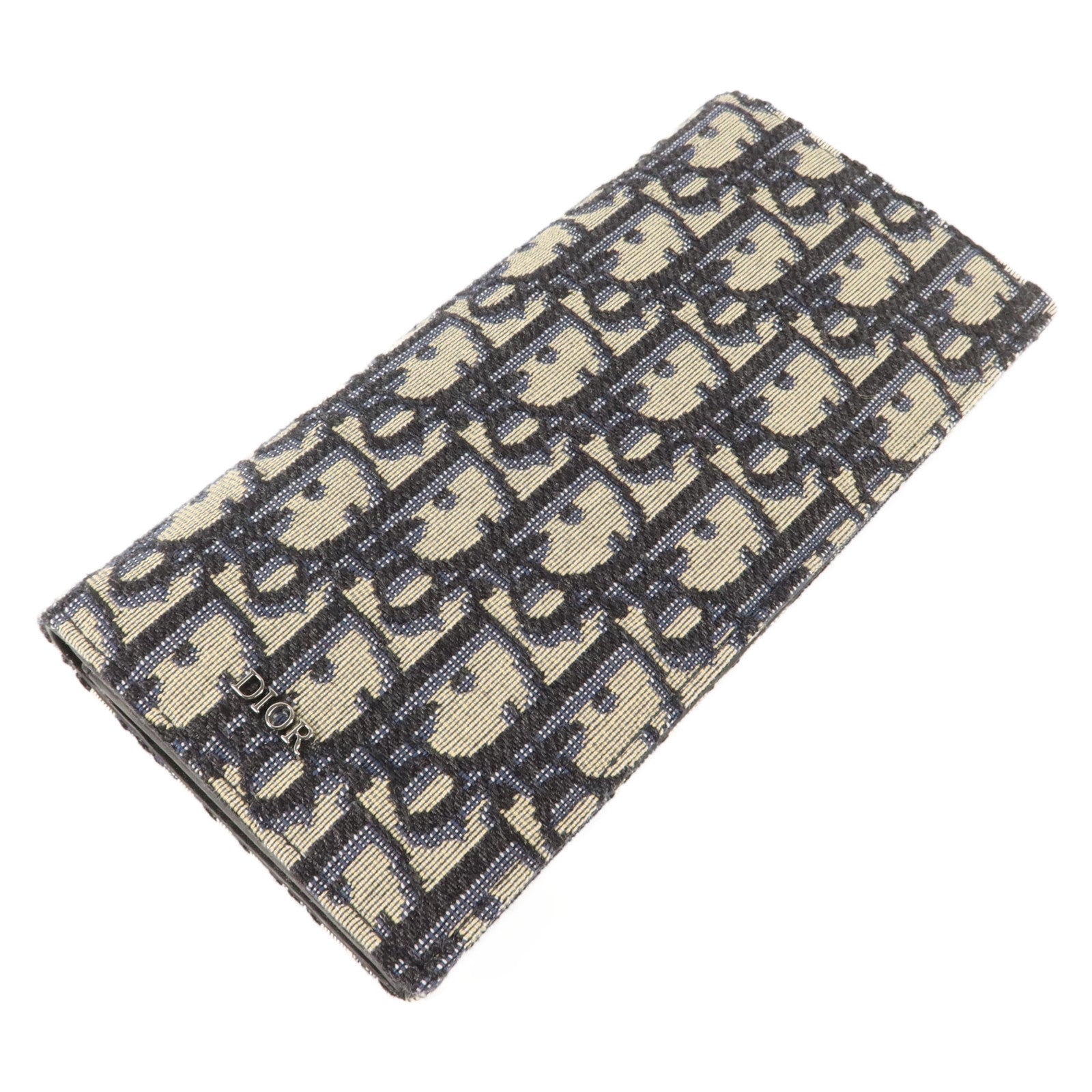 Dior 帆布Long Bifold Wallet長錢包