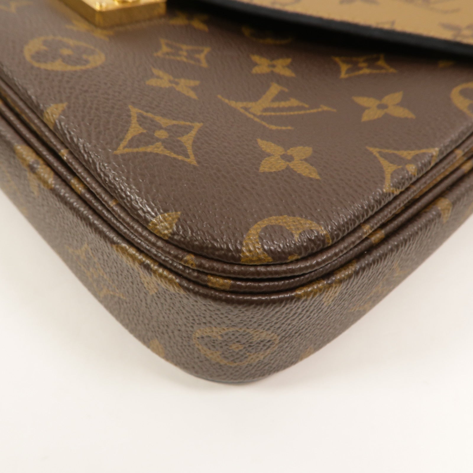 LOUIS VUITTON Monogram Reverse Pochette Metis手挽肩背兩用袋