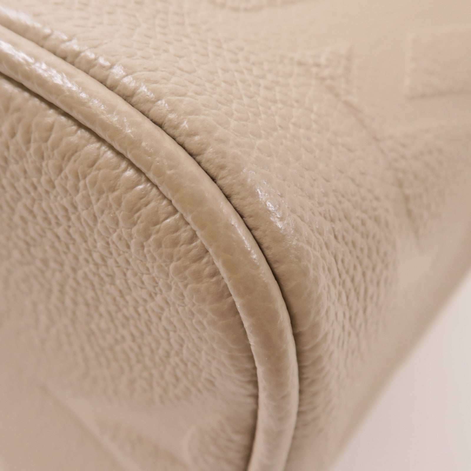 LOUIS VUITTON LV GHW Vanity PM 2 Way Bag M45608 Monogram Empreinte Beige