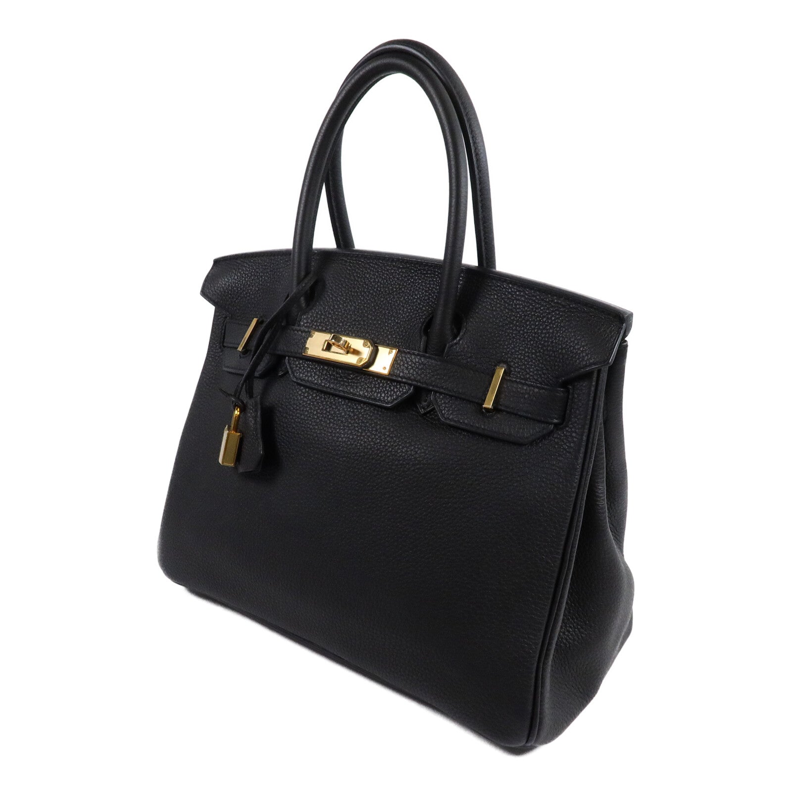 HERMES Togo皮革Birkin 30手挽袋Noir