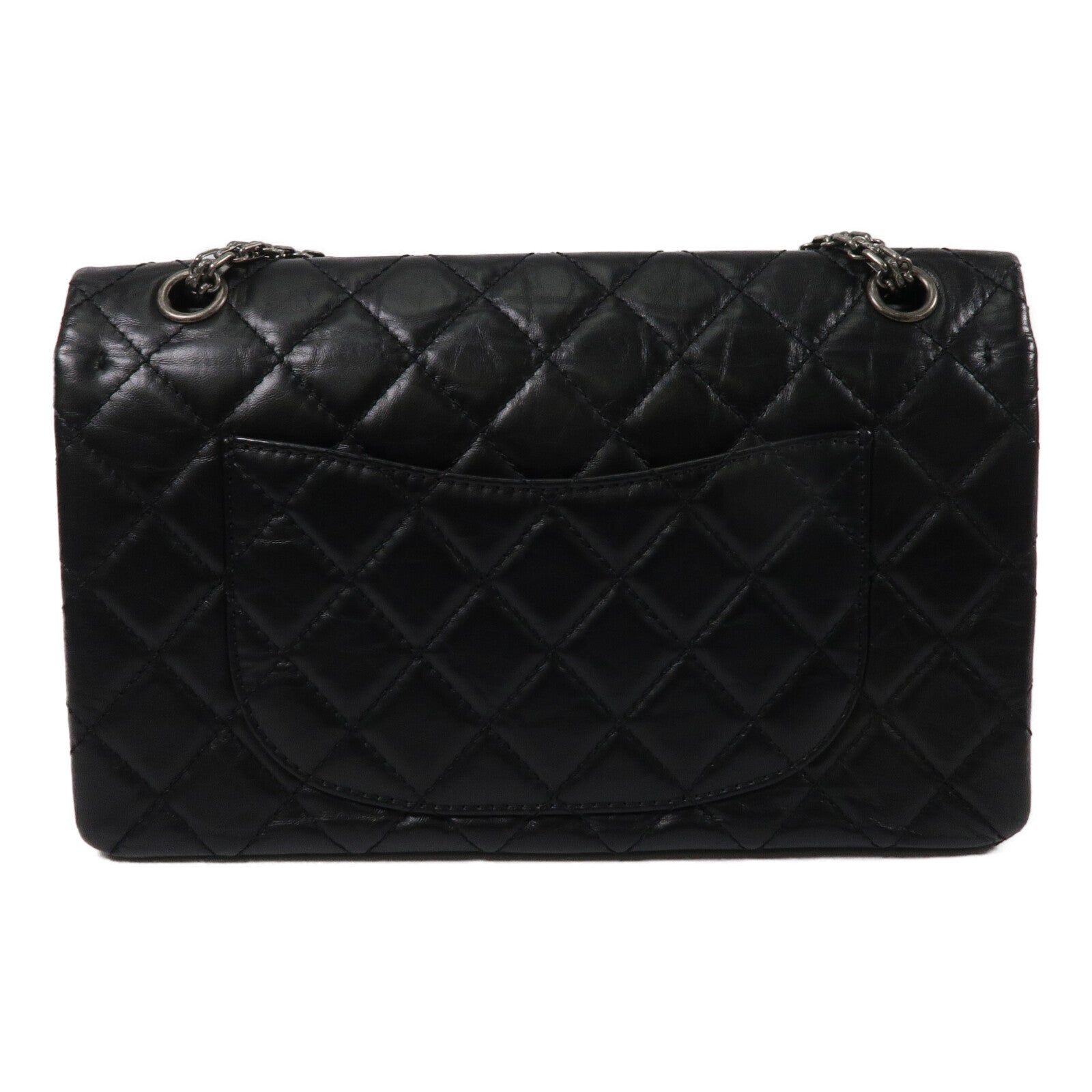 CHANEL 牛皮皮革Chanel 2.55鏈帶肩背袋