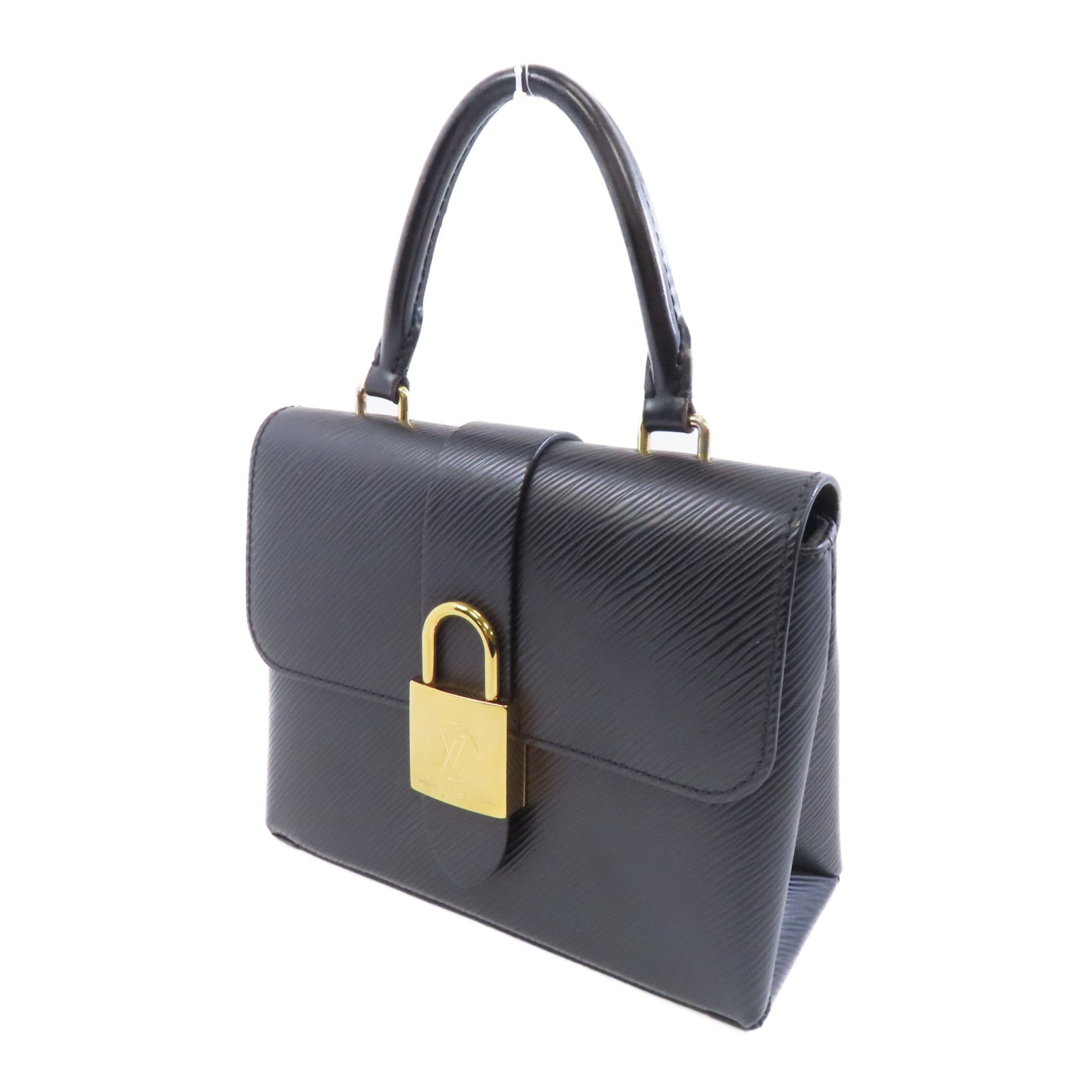 LOUIS VUITTON 【激減優惠】Epi Locky BB金扣手挽肩背兩用袋黑色
