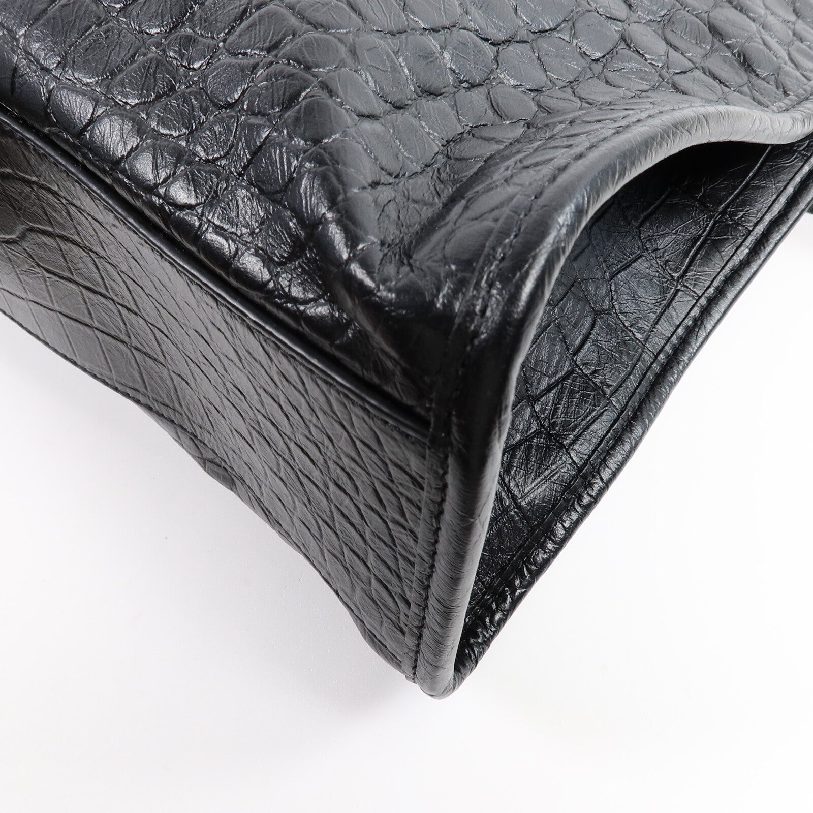SAINT LAURENT 牛皮皮革Niki Medium Shopper Tote鏈帶肩背袋