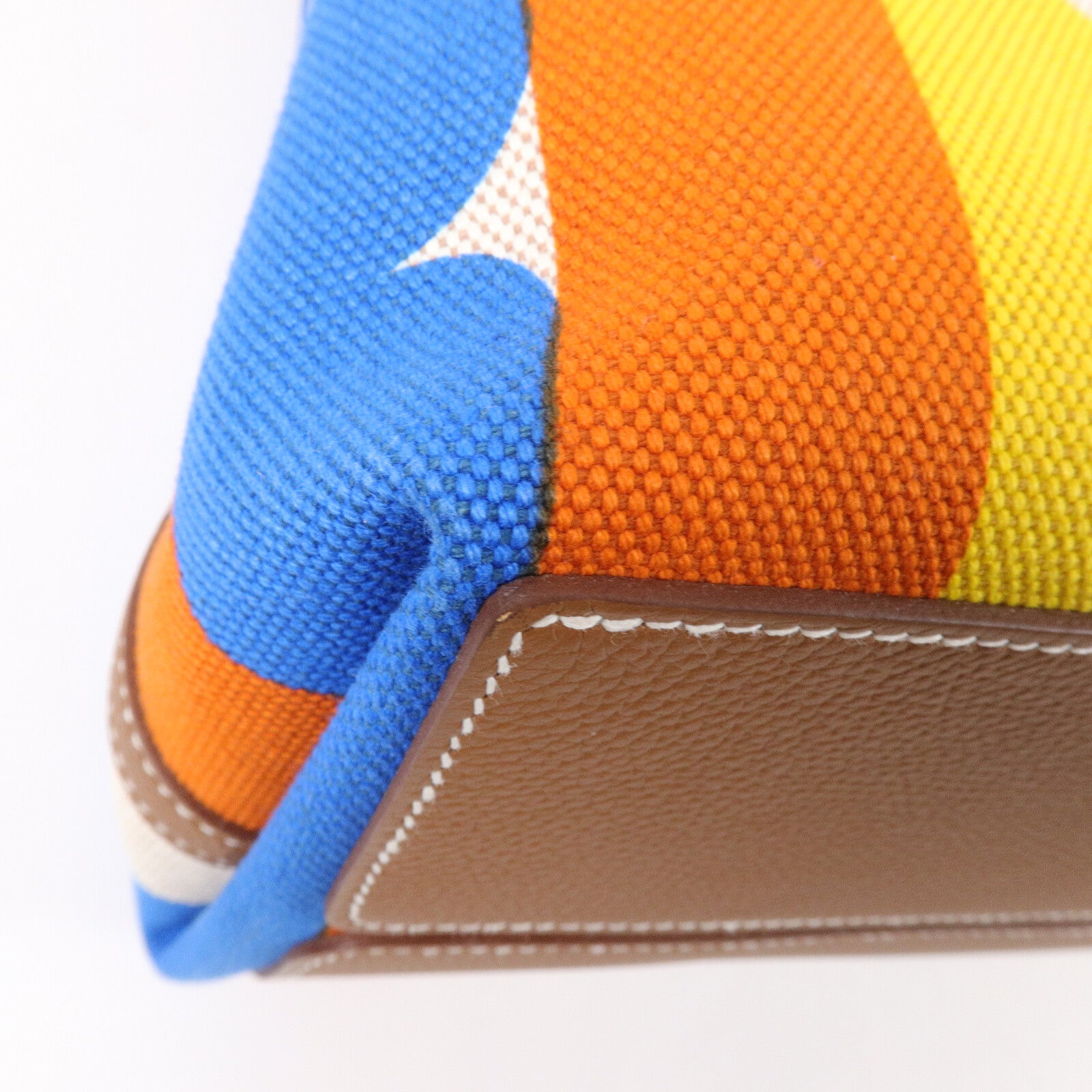 HERMES Viking/Regate R.M.S 12H肩背袋Capucine/Ecru/Fauve