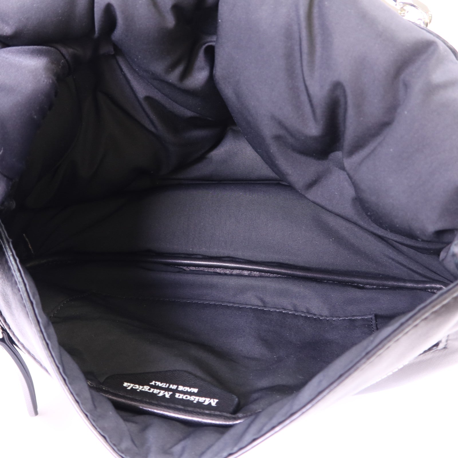 Maison Margiela 羊皮皮革Chain Shoulder銀扣鏈帶肩背袋