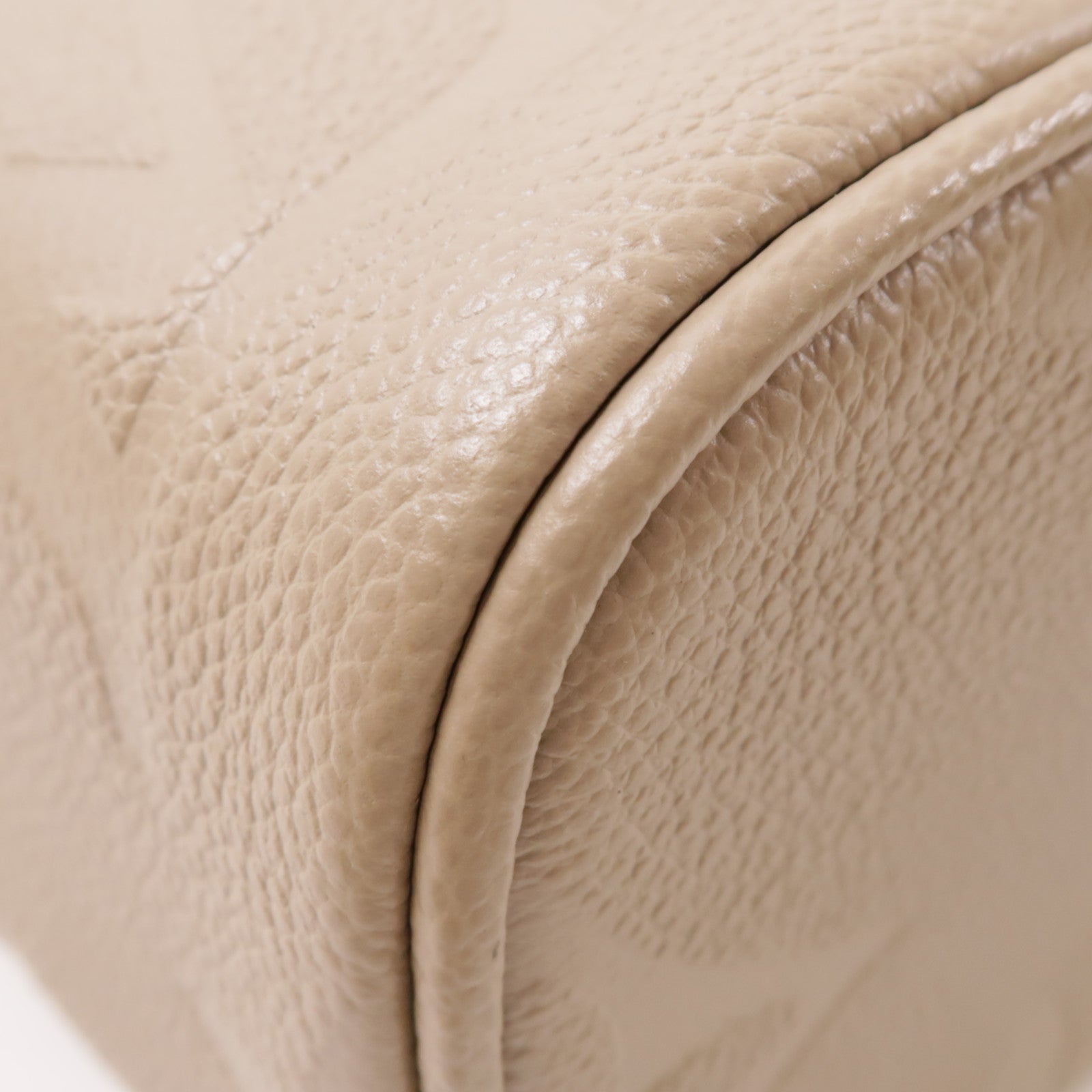 LOUIS VUITTON LV GHW Vanity PM 2 Way Bag M45608 Monogram Empreinte Beige