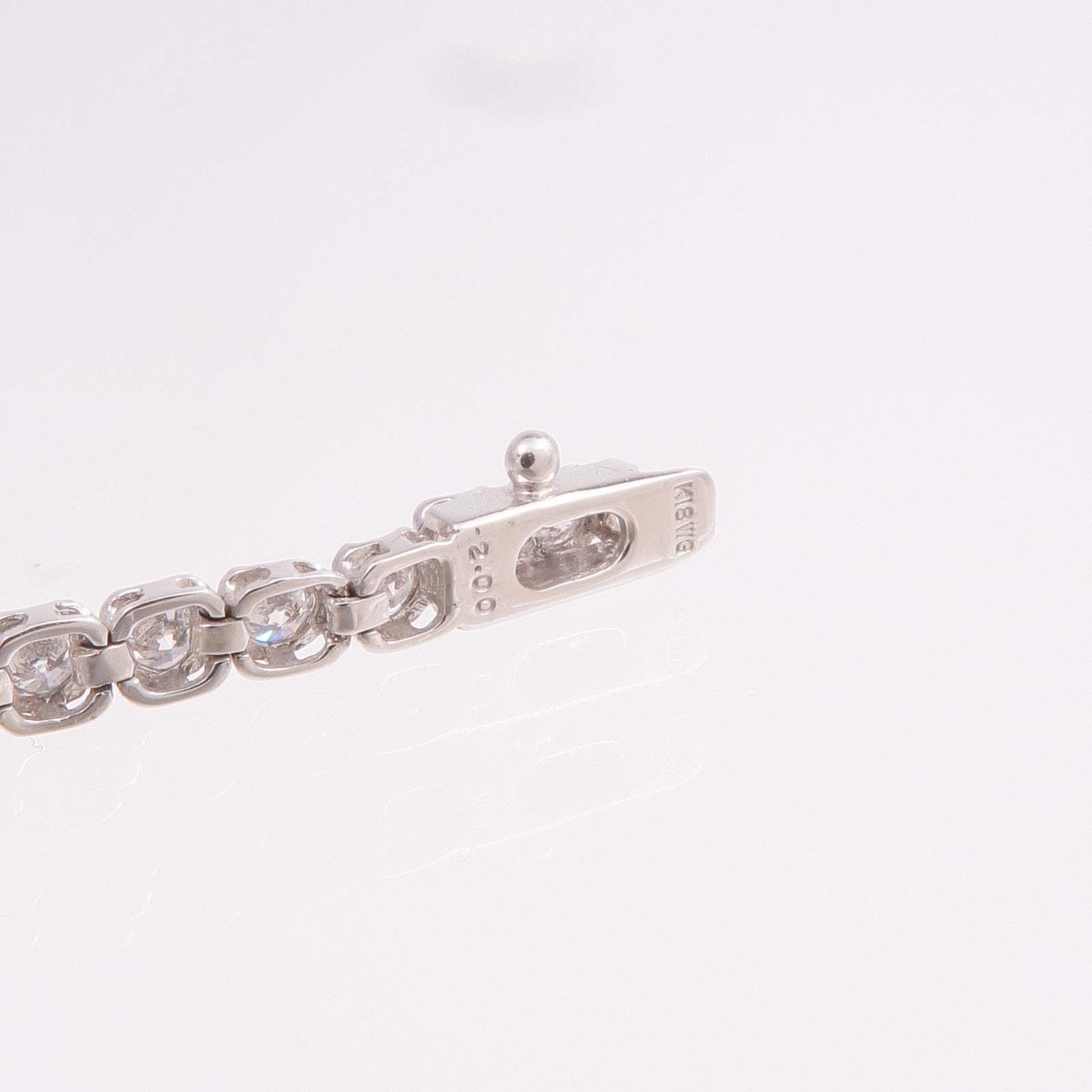 JEWELRY 18K白金Diamond Bracelet鑽石手鏈