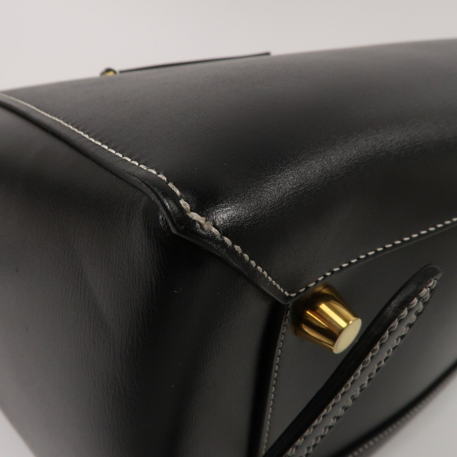 CELINE 牛皮皮革Mini Belt Bag手挽肩背兩用袋