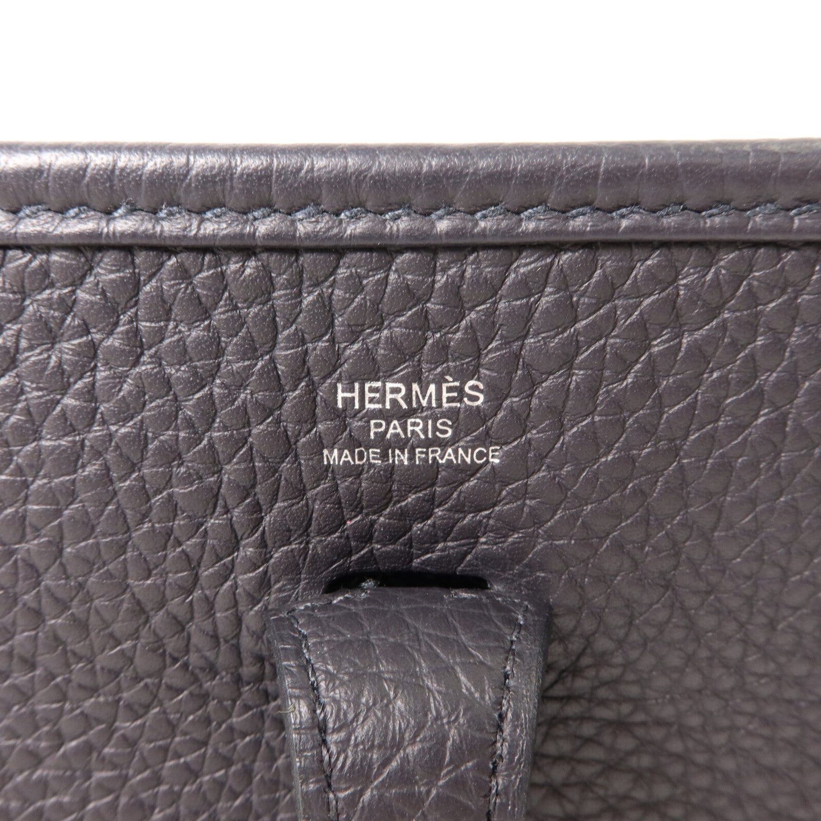 HERMES Clemence皮革Evelyne 23肩背袋Caban