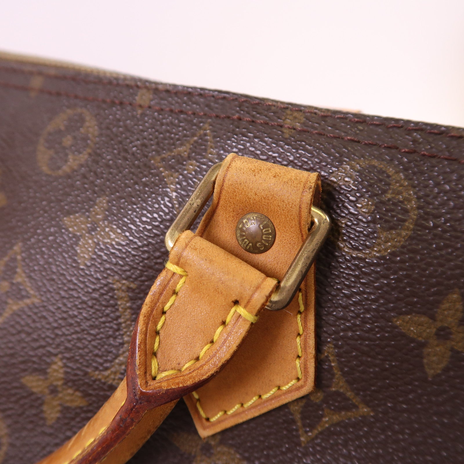 LOUIS VUITTON Monogram Speedy 30金扣手挽袋